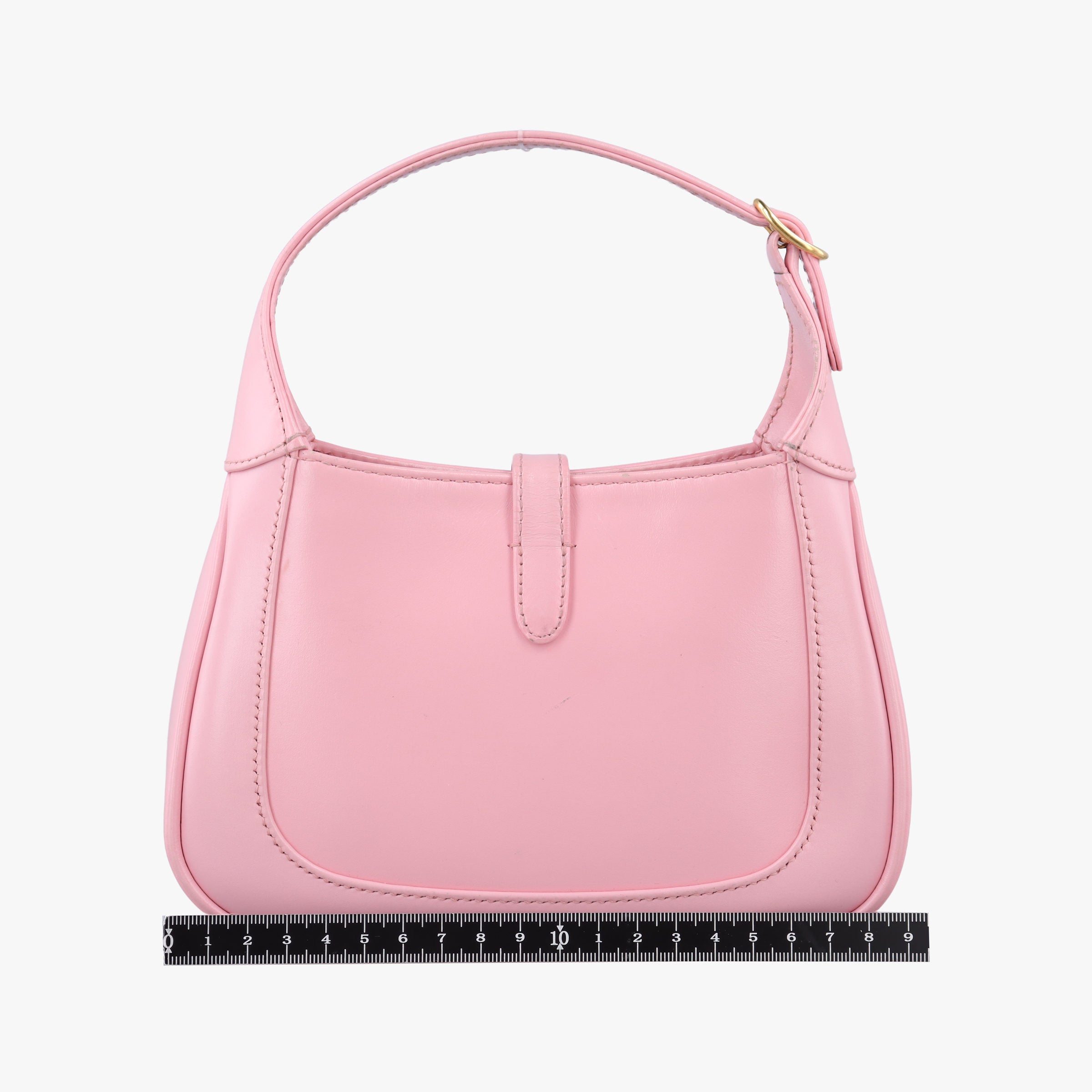 Pre-owned Gucci JACKIE 1961 Pink Leather 637091 shoulderbag | stylenewstar