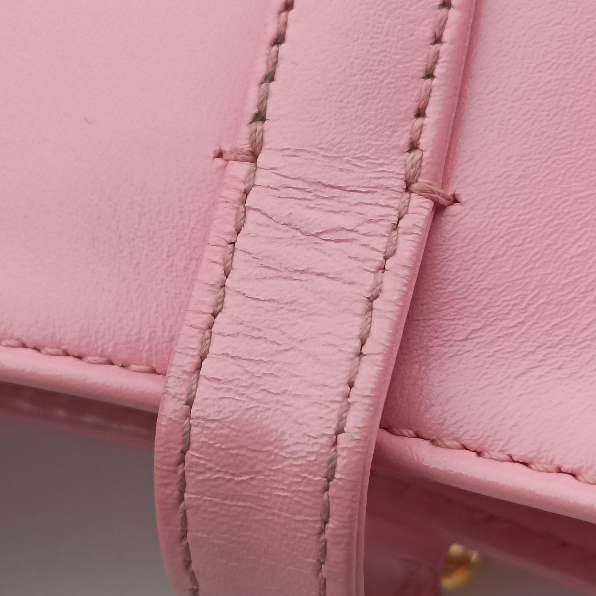 Pre-owned Gucci JACKIE 1961 Pink Leather 637091 shoulderbag | stylenewstar