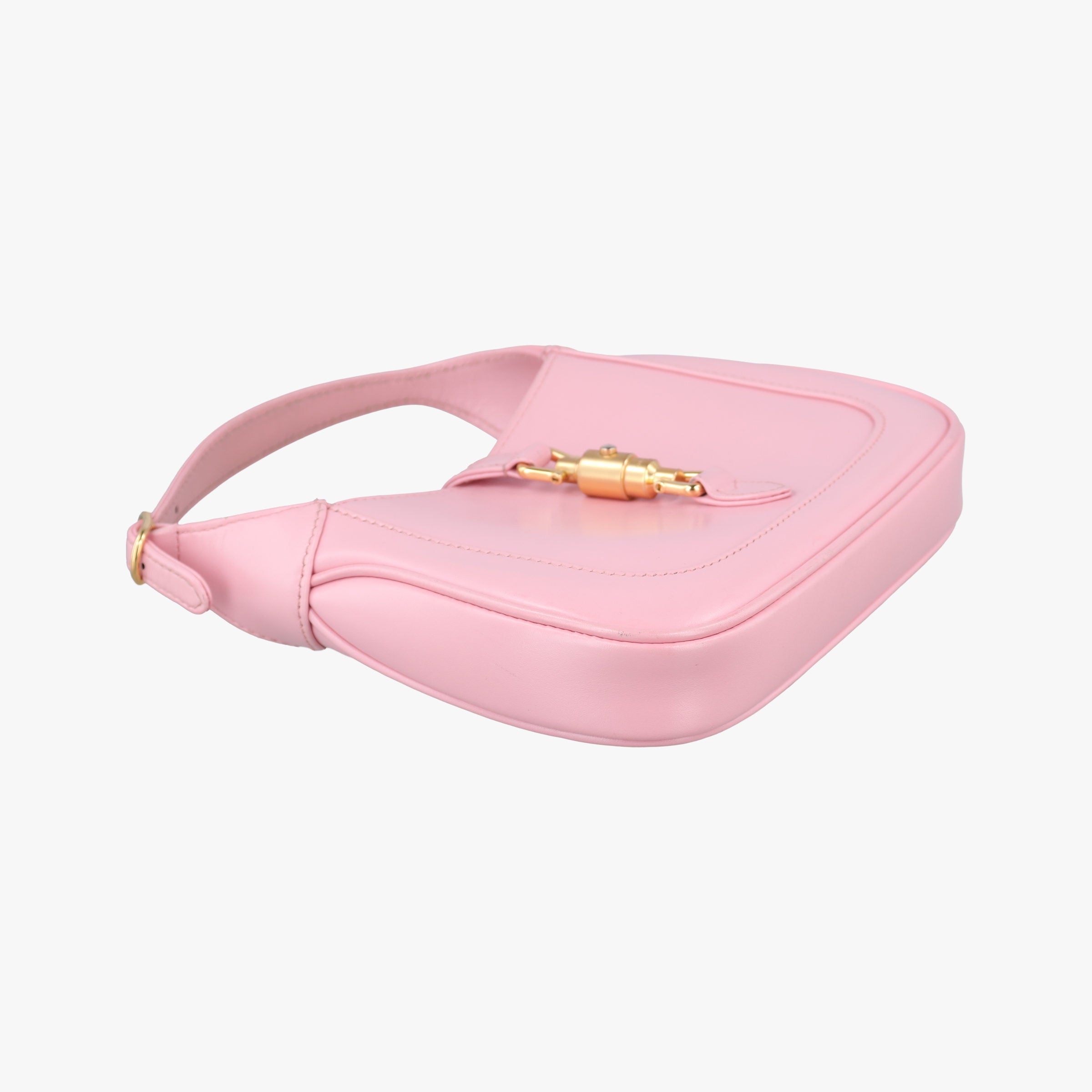 Pre-owned Gucci JACKIE 1961 Pink Leather 637091 shoulderbag | stylenewstar