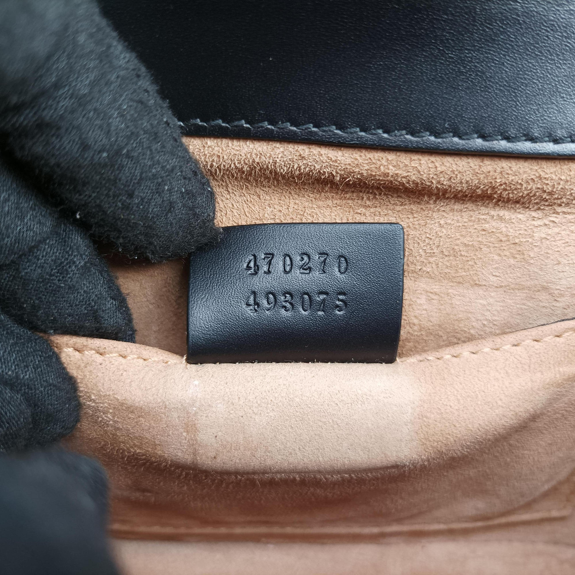 Pre-owned Gucci Sylvie Black Leather 470270 shoulderbag | stylenewstar