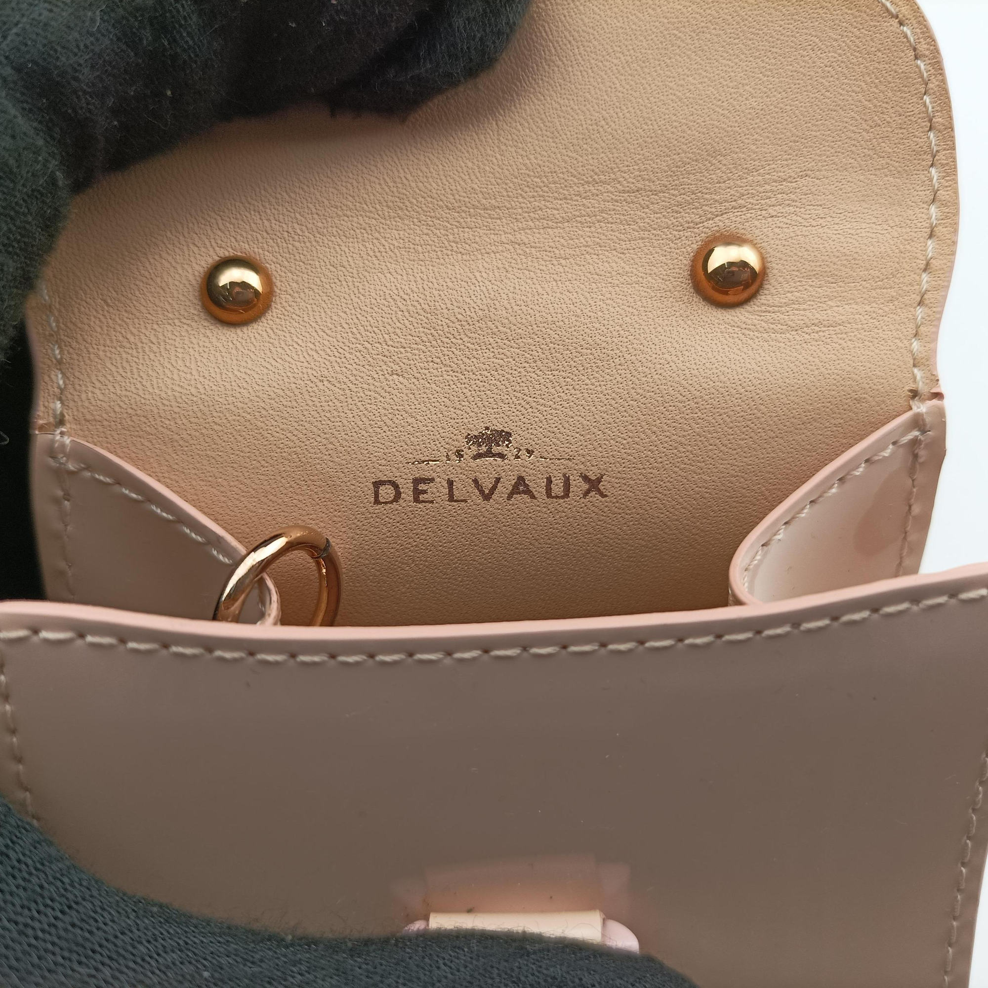 Pre-owned Delvaux Brillant Beige Leather  coinpurse | stylenewstar