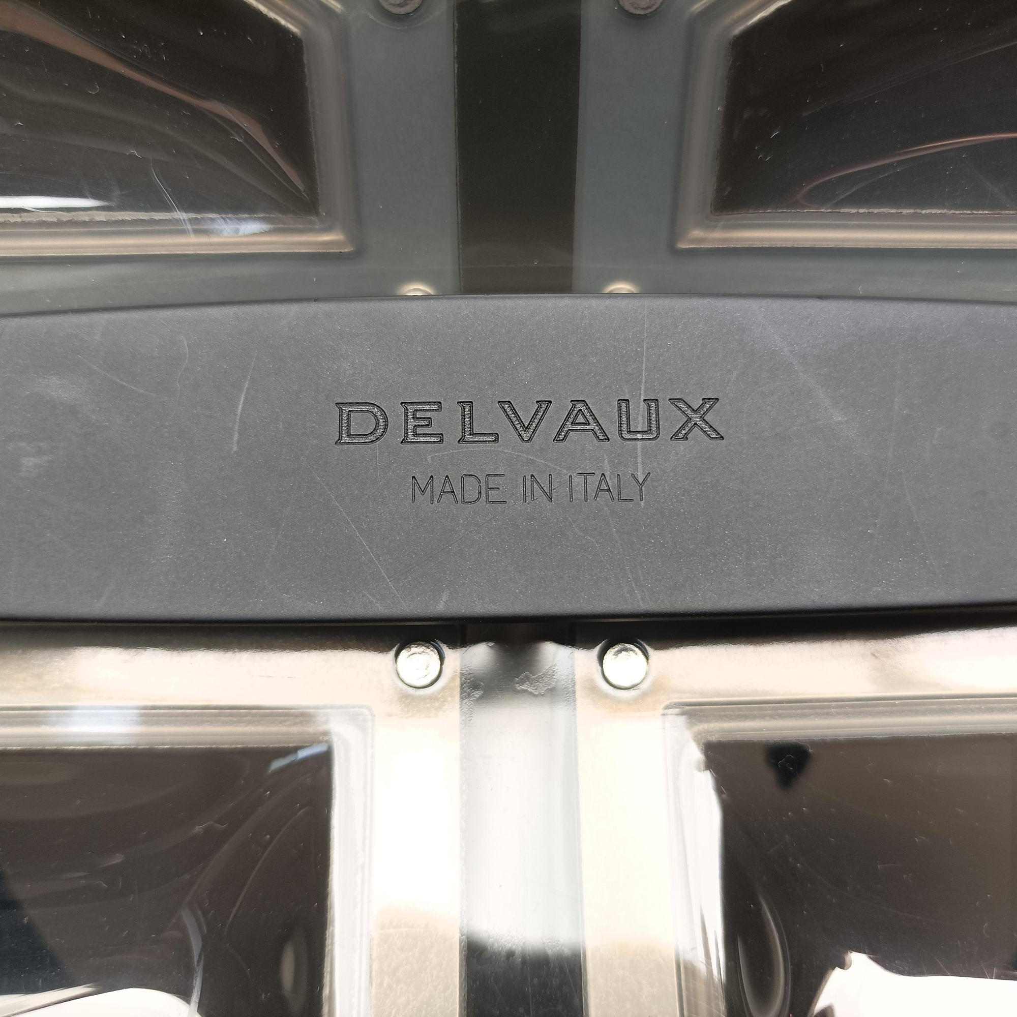 Pre-owned Delvaux Tempete Gladiator Top Handle Clear × Silver × Black PVC (Vinyl) × Metal Panels ×Rubber Trim  shoulderbag | stylenewstar