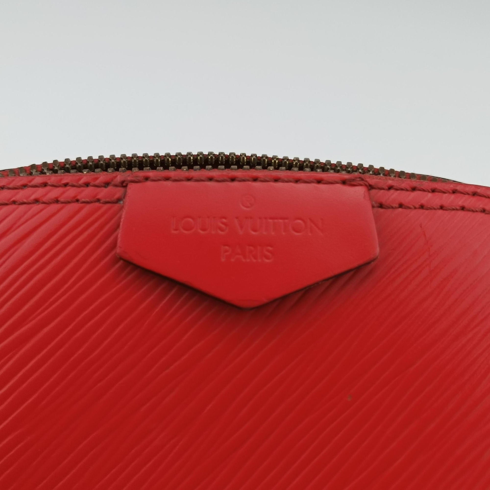 Pre-owned Louis Vuitton Alma MINI chain COQUELICOT epi M51404 shoulderbag | stylenewstar