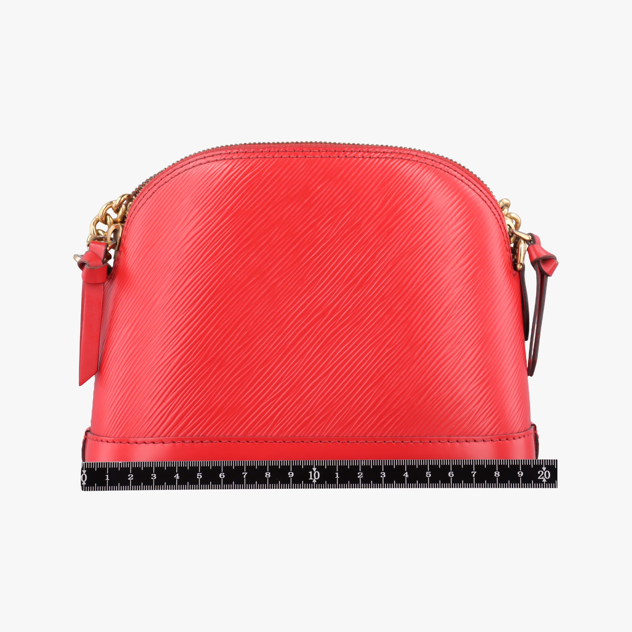 Pre-owned Louis Vuitton Alma MINI chain COQUELICOT epi M51404 shoulderbag | stylenewstar