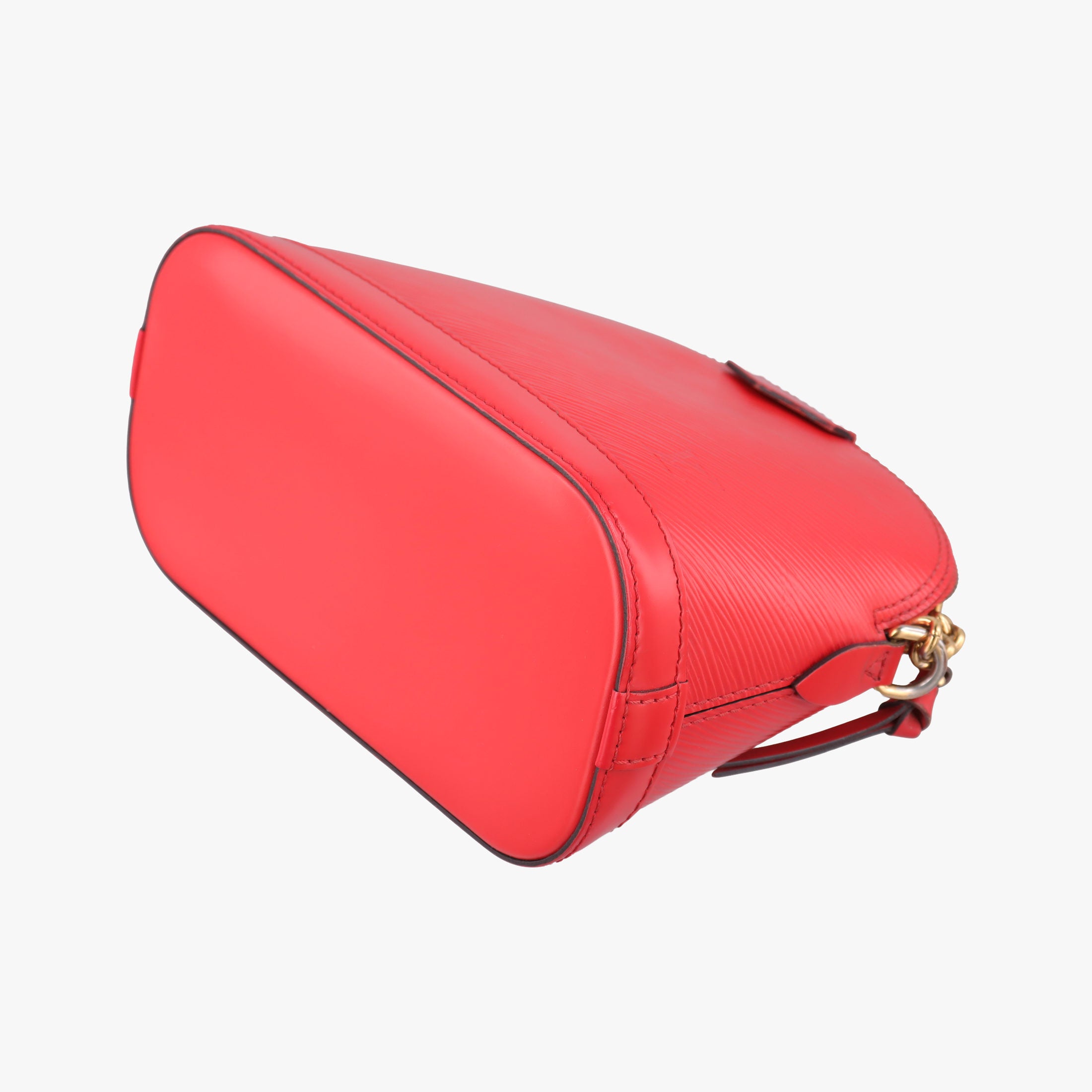 Pre-owned Louis Vuitton Alma MINI chain COQUELICOT epi M51404 shoulderbag | stylenewstar