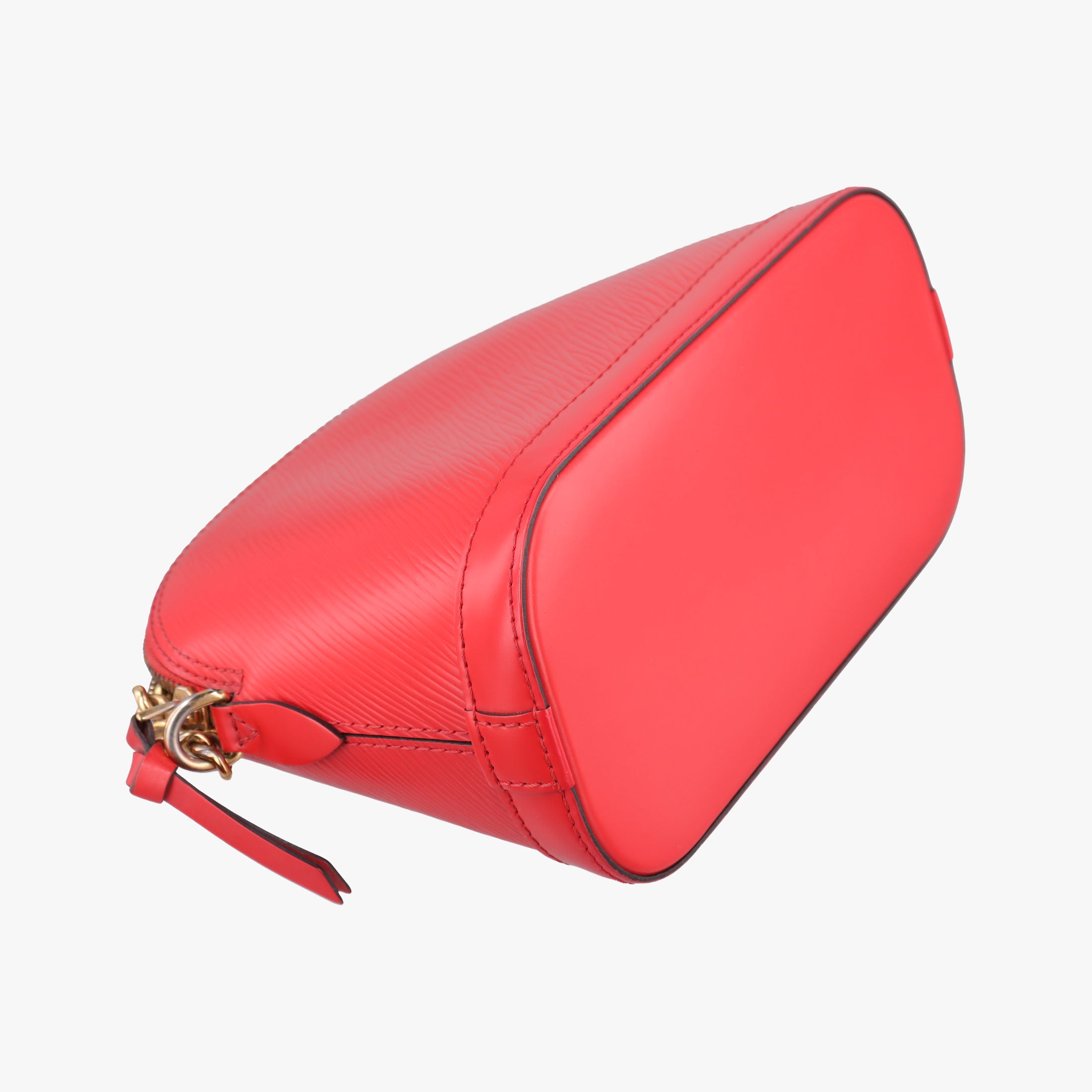 Pre-owned Louis Vuitton Alma MINI chain COQUELICOT epi M51404 shoulderbag | stylenewstar