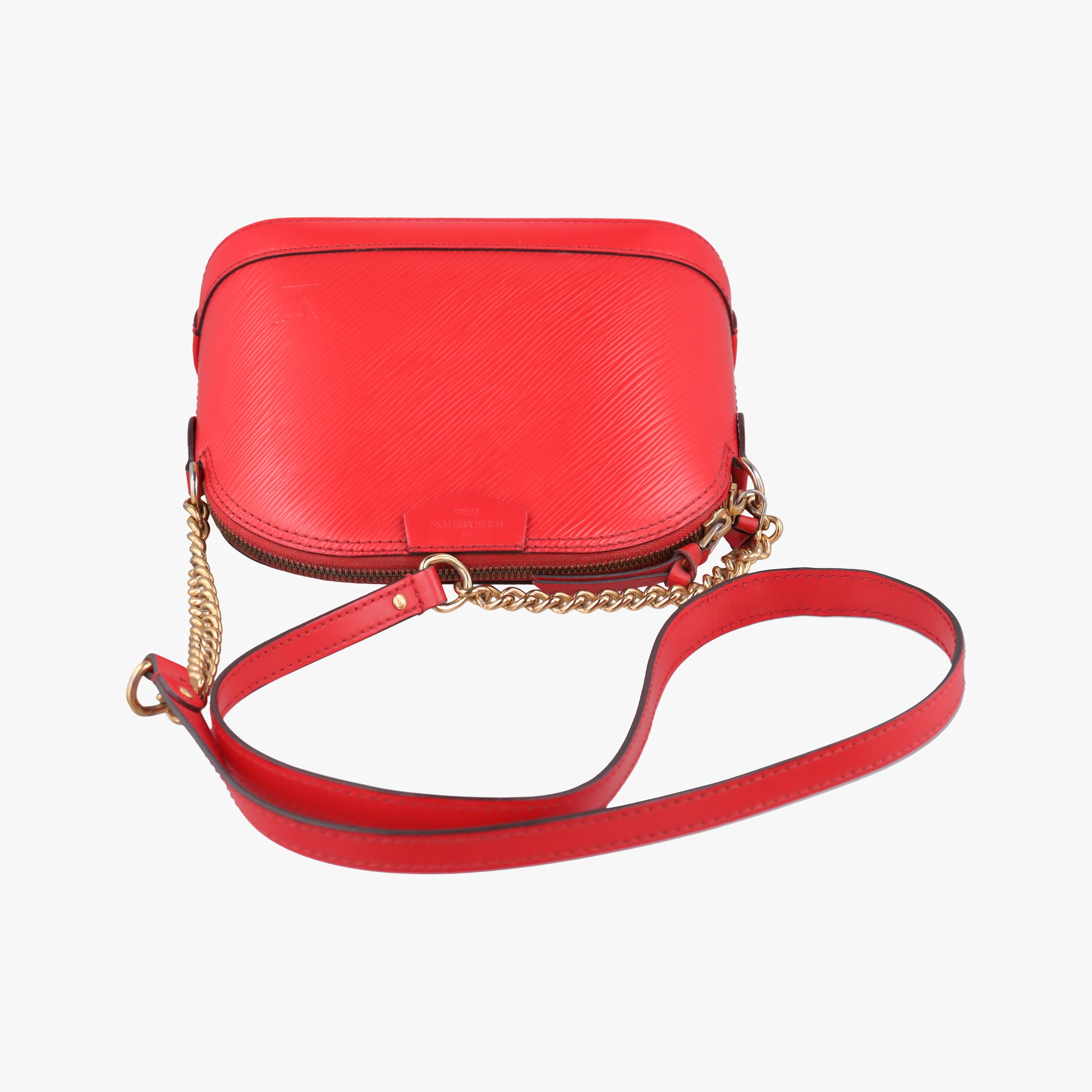 Pre-owned Louis Vuitton Alma MINI chain COQUELICOT epi M51404 shoulderbag | stylenewstar
