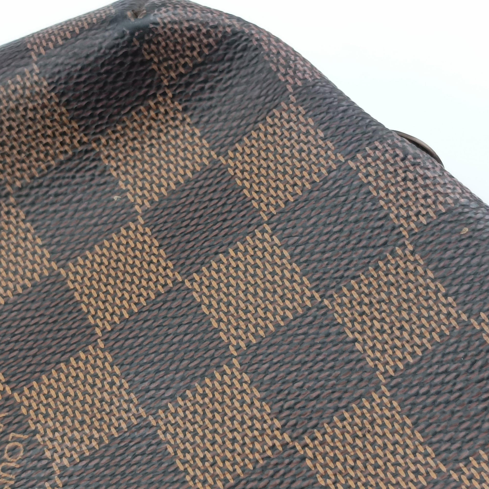 Pre-owned Louis Vuitton BROOKLYN MM EBENE Damier Canvas N51211 shoulderbag | stylenewstar