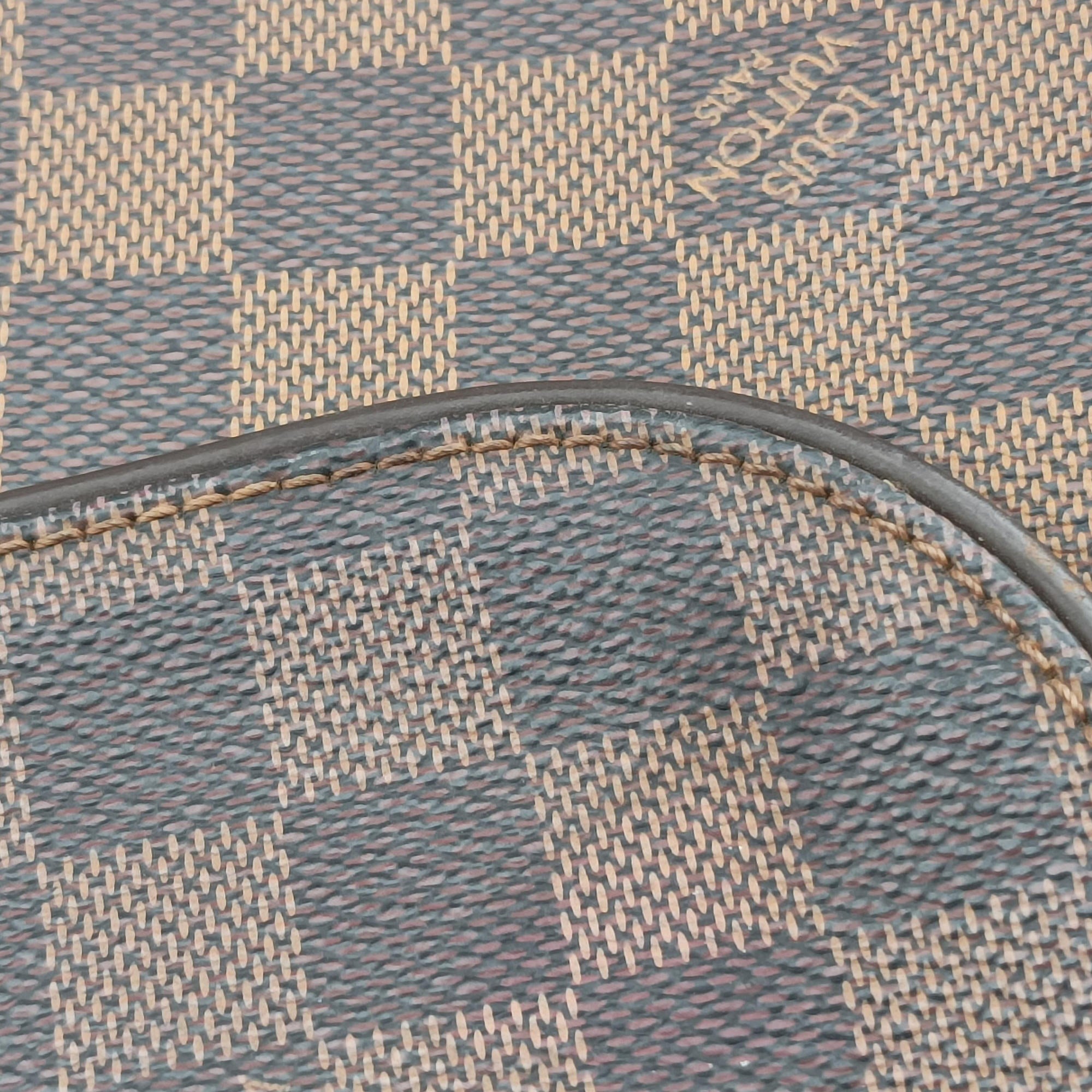Pre-owned Louis Vuitton BROOKLYN MM EBENE Damier Canvas N51211 shoulderbag | stylenewstar