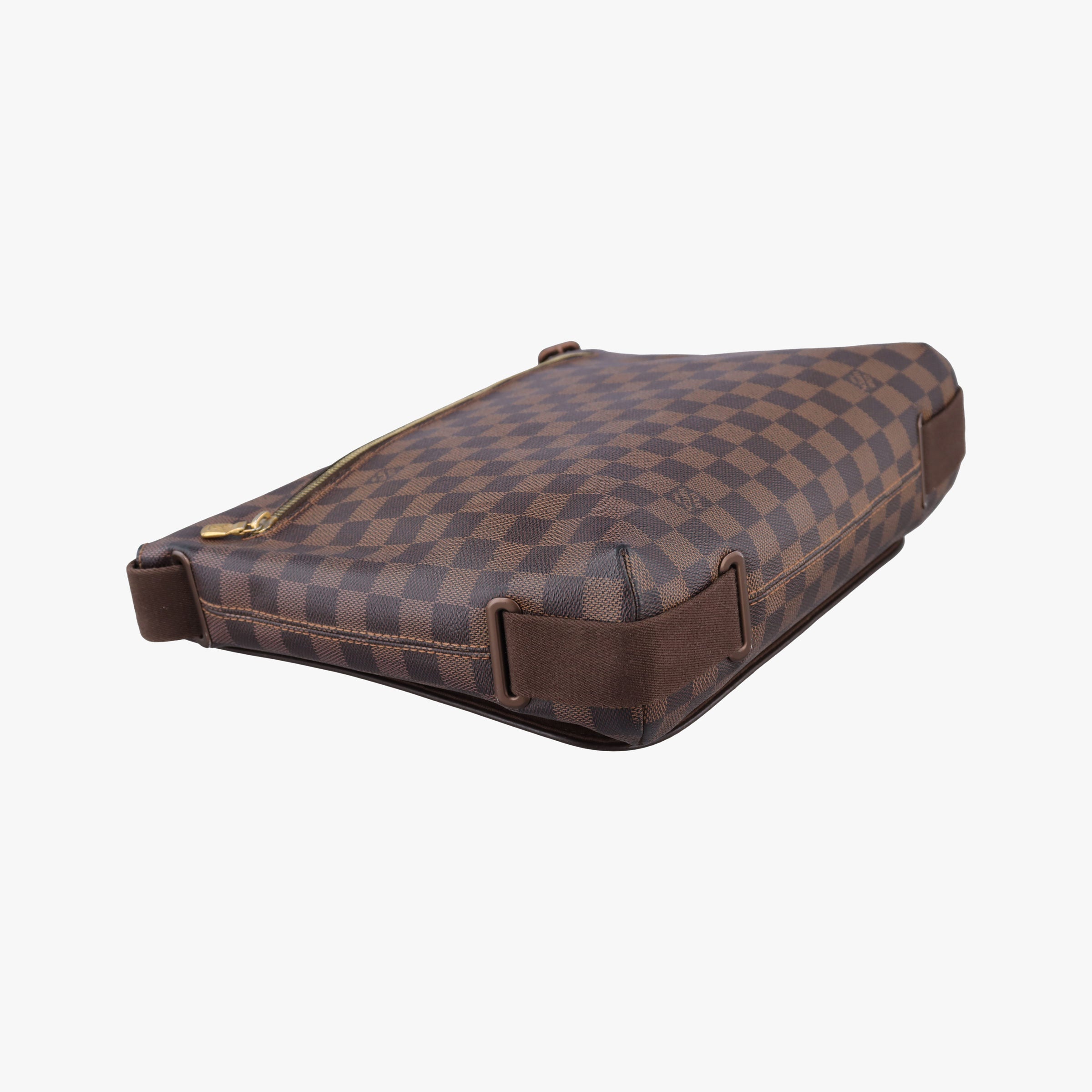 Pre-owned Louis Vuitton BROOKLYN MM EBENE Damier Canvas N51211 shoulderbag | stylenewstar