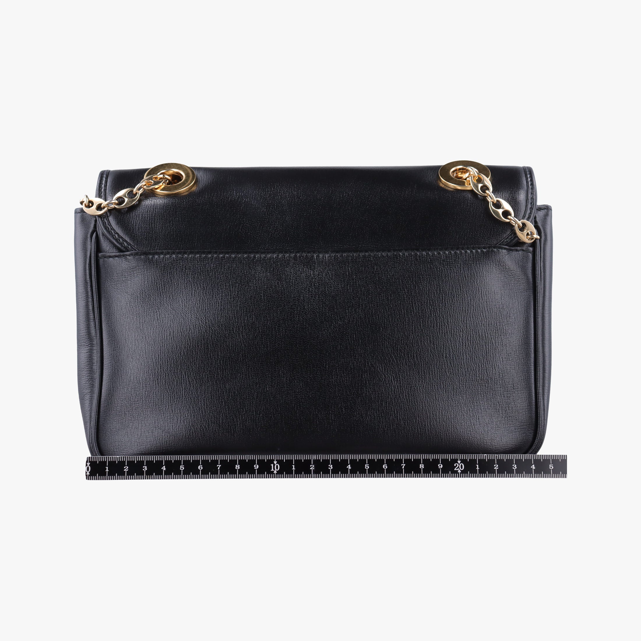 Pre-owned Gucci Marina Black Leather 576421 shoulderbag | stylenewstar