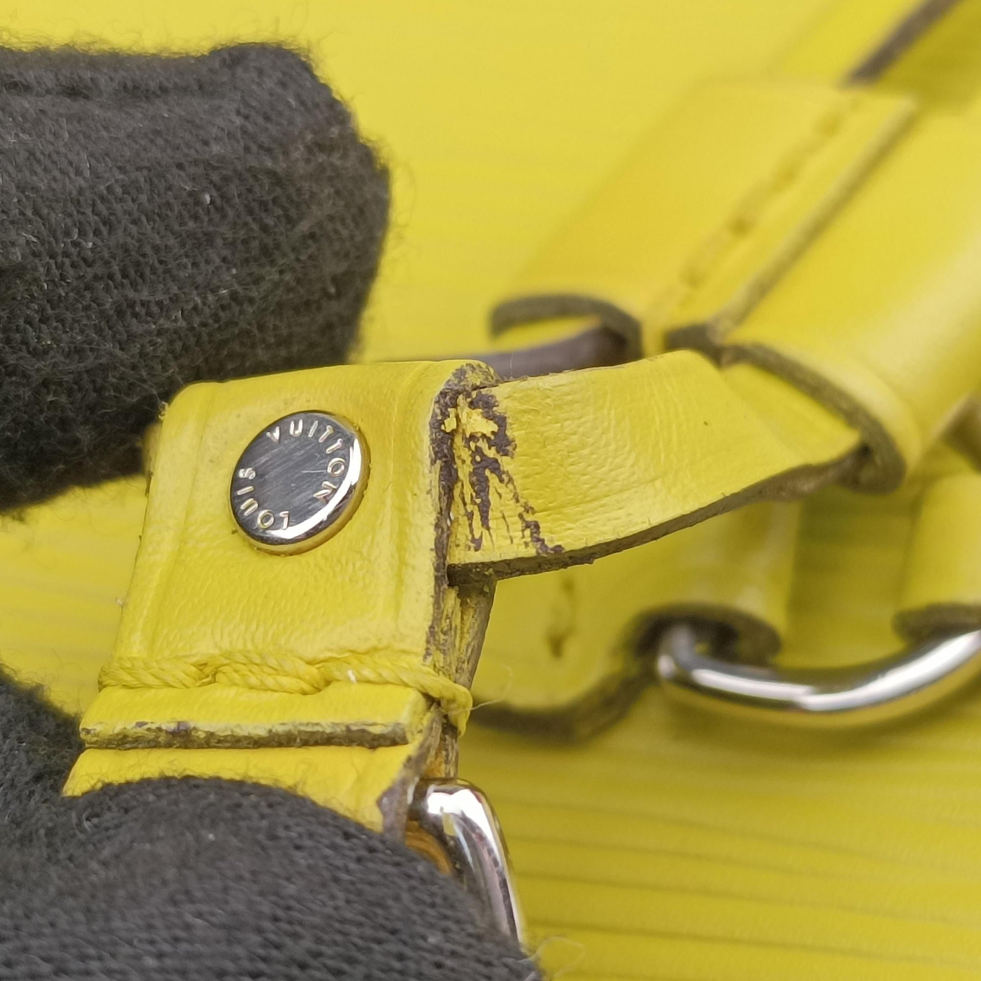 Secondhand Louis Vuitton NEVERFULL PM Pistache Epi M40961 shoulderbag | stylenewstar