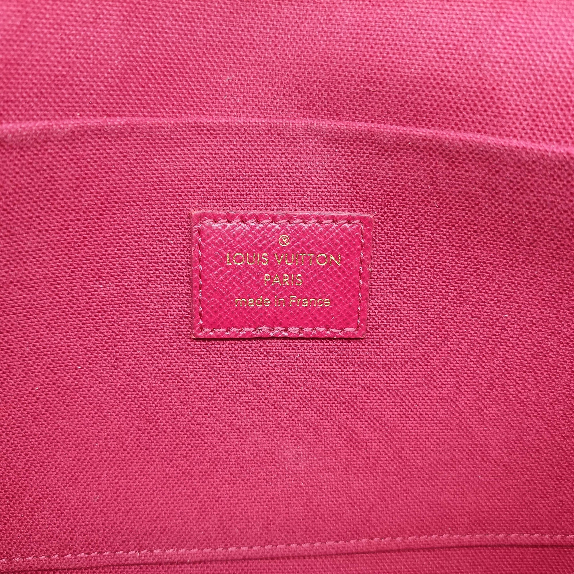 Pre-owned Louis Vuitton Pochette Felicie Brown Monogram Canvas M61276 shoulderbag | stylenewstar