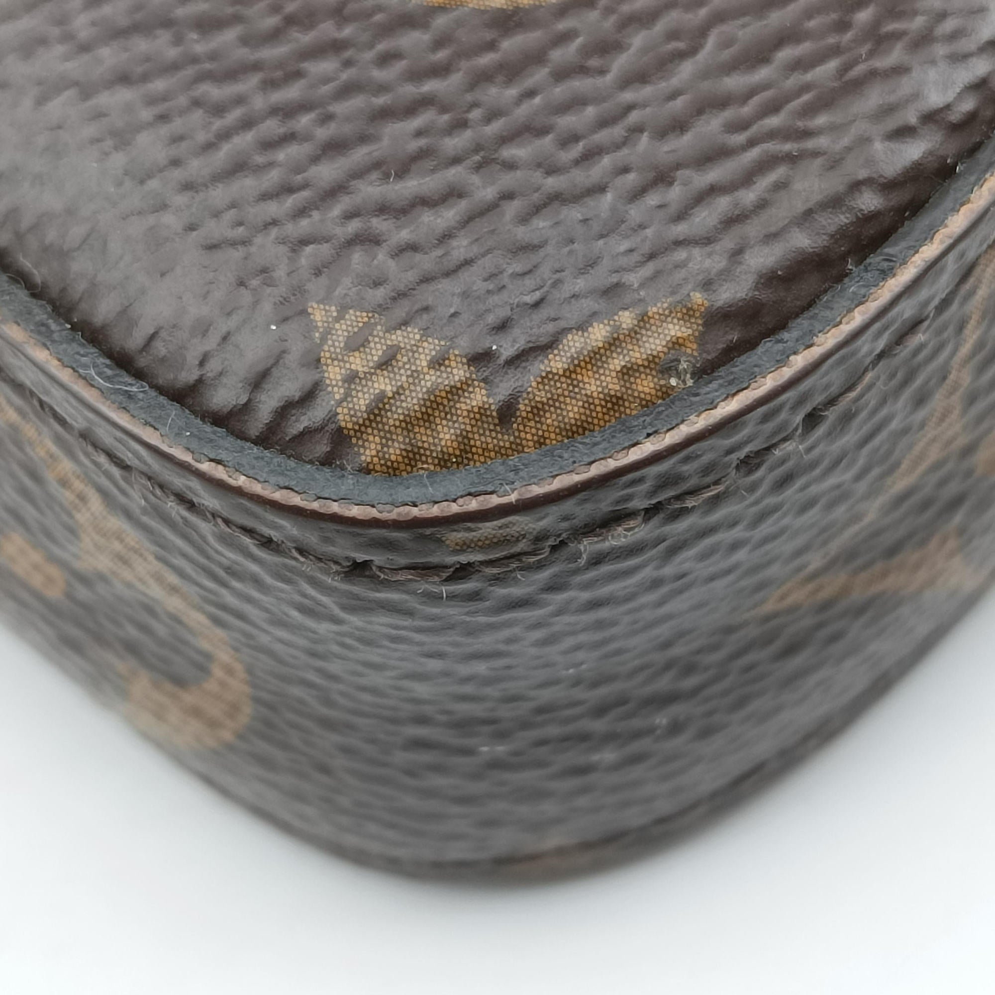 Pre-owned Louis Vuitton Pochette Felicie Brown Monogram Canvas M61276 shoulderbag | stylenewstar