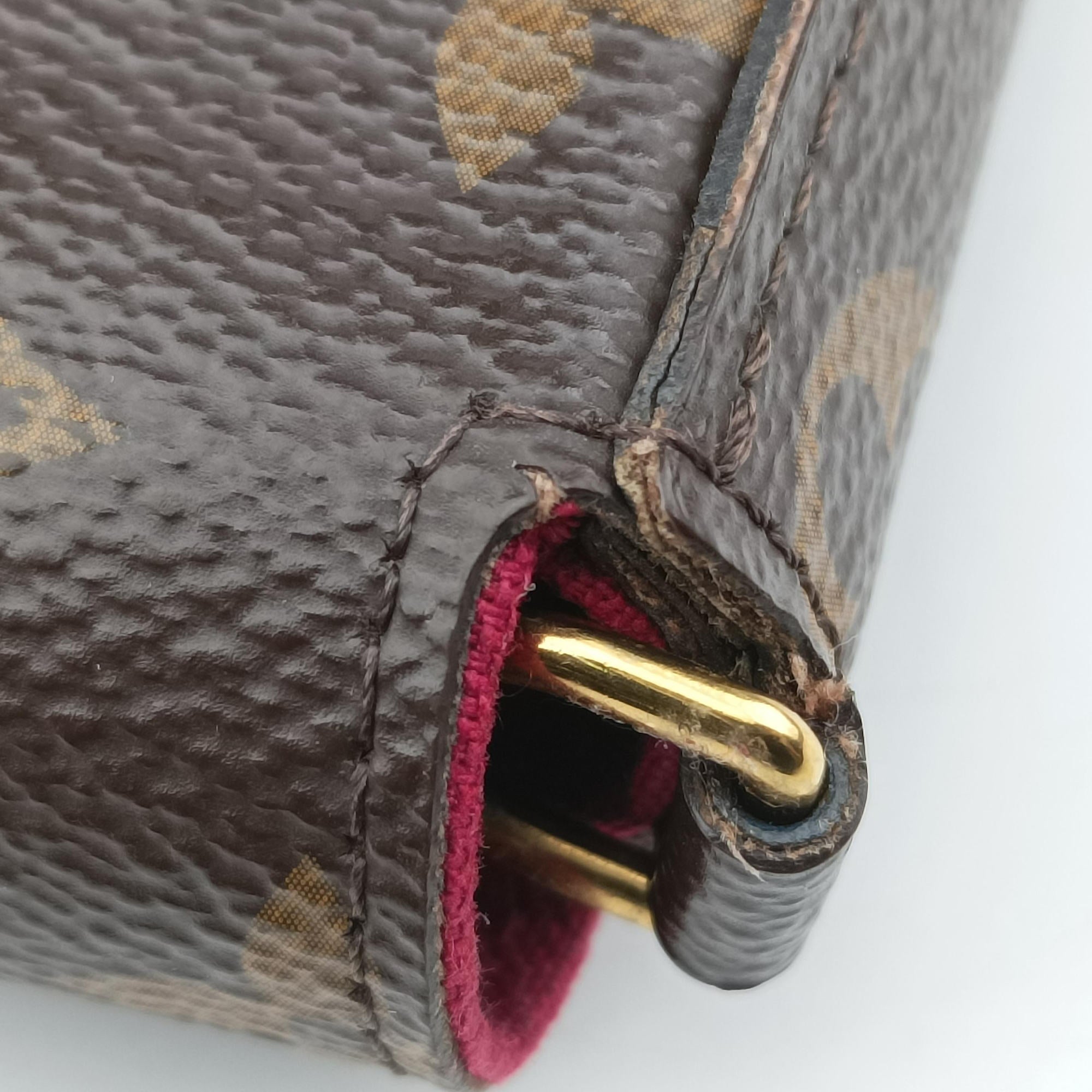 Pre-owned Louis Vuitton Pochette Felicie Brown Monogram Canvas M61276 shoulderbag | stylenewstar