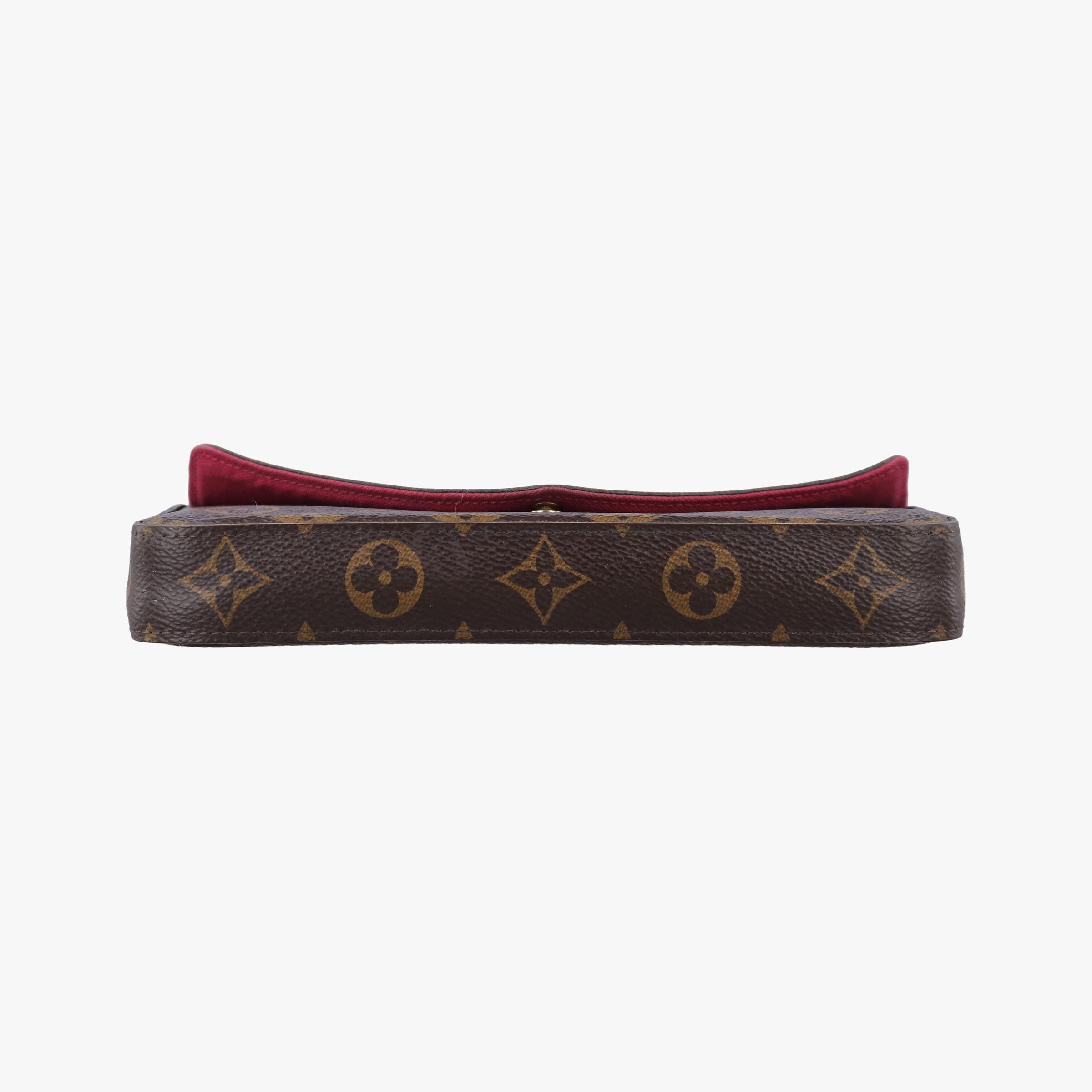 Pre-owned Louis Vuitton Pochette Felicie Brown Monogram Canvas M61276 shoulderbag | stylenewstar