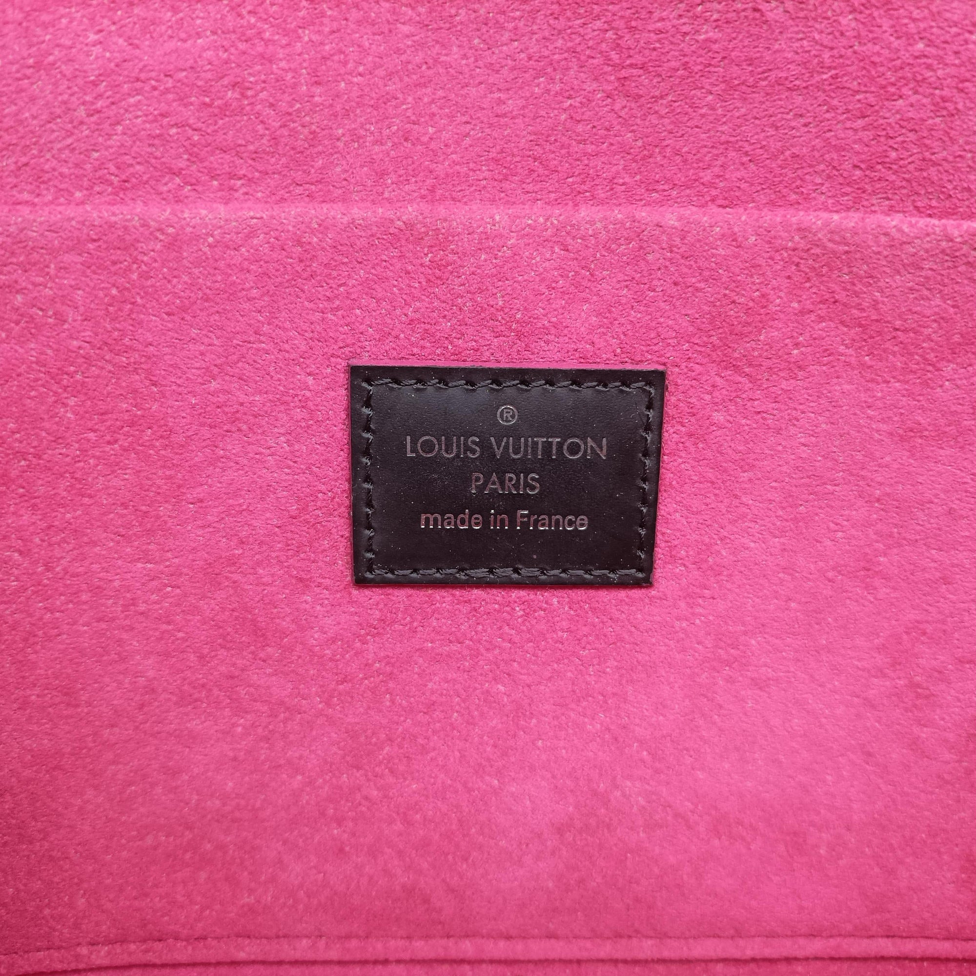 Pre-owned Louis Vuitton Pochette Felice Noir×Pink Epi M64579 shoulderbag | stylenewstar