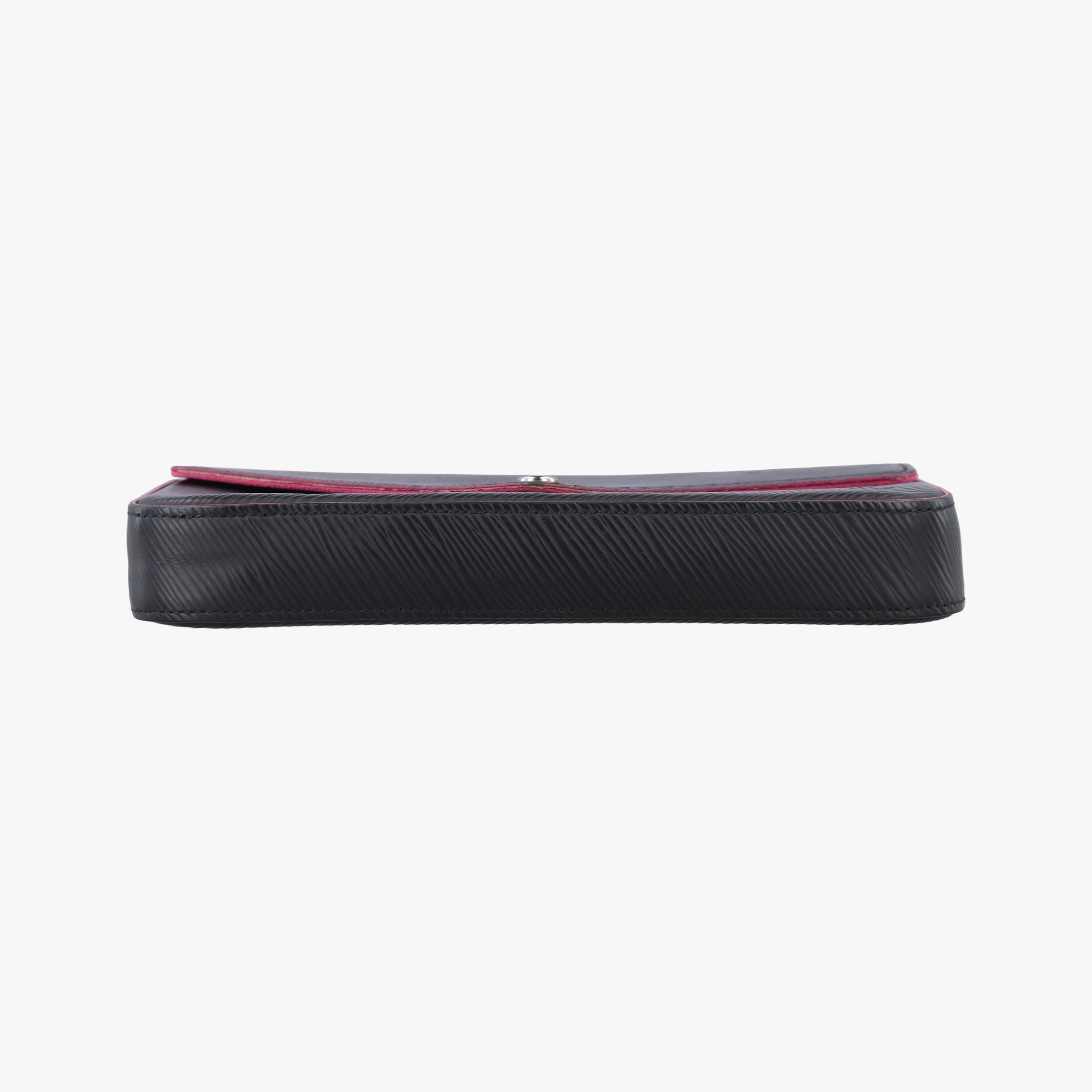 Pre-owned Louis Vuitton Pochette Felice Noir×Pink Epi M64579 shoulderbag | stylenewstar