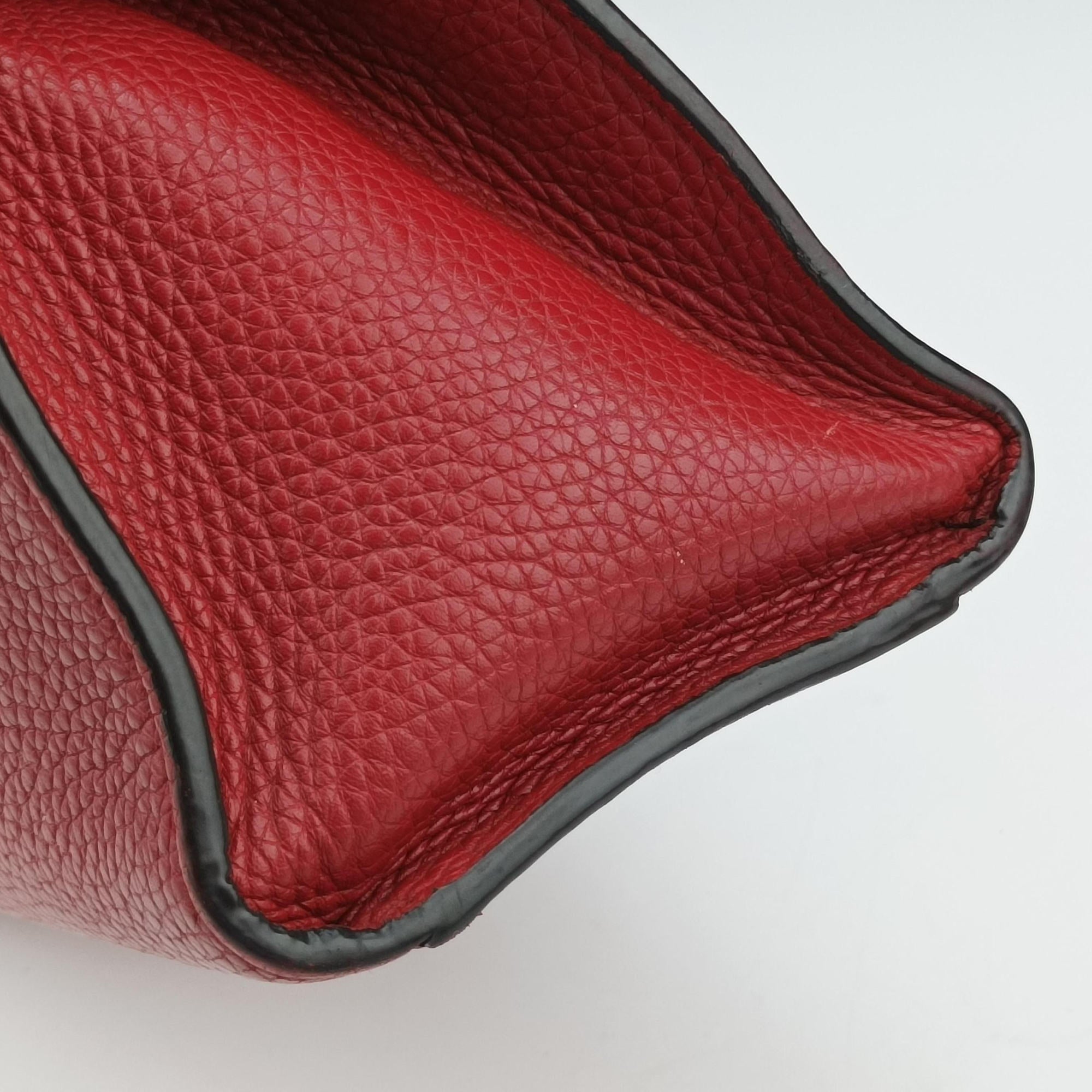 Vintage Gucci GG Marmont Red Leather 442622 shoulderbag | stylenewstar