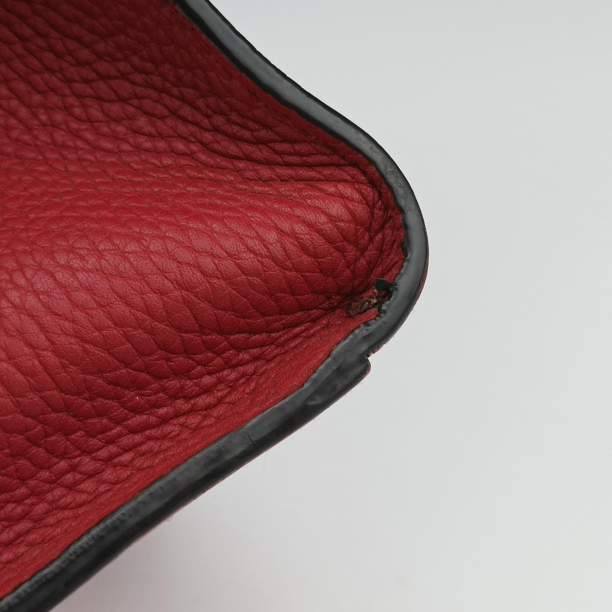 Vintage Gucci GG Marmont Red Leather 442622 shoulderbag | stylenewstar