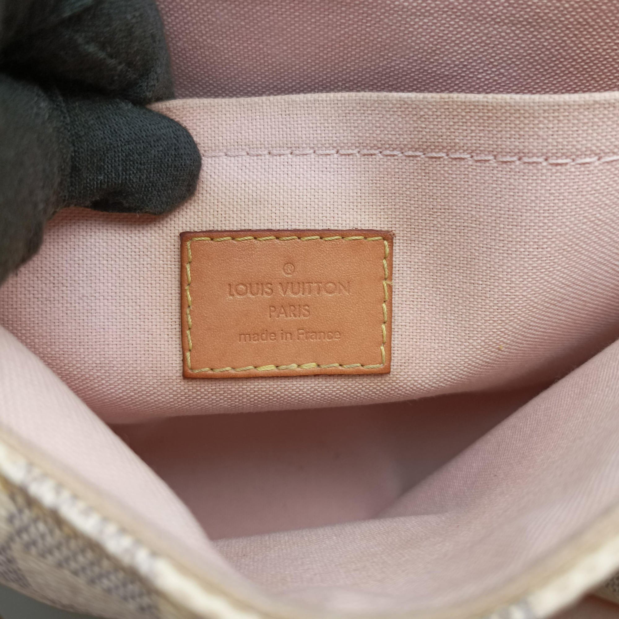 Pre-owned Louis Vuitton CROISETTE Azur Damier Canvas N41581 shoulderbag | stylenewstar