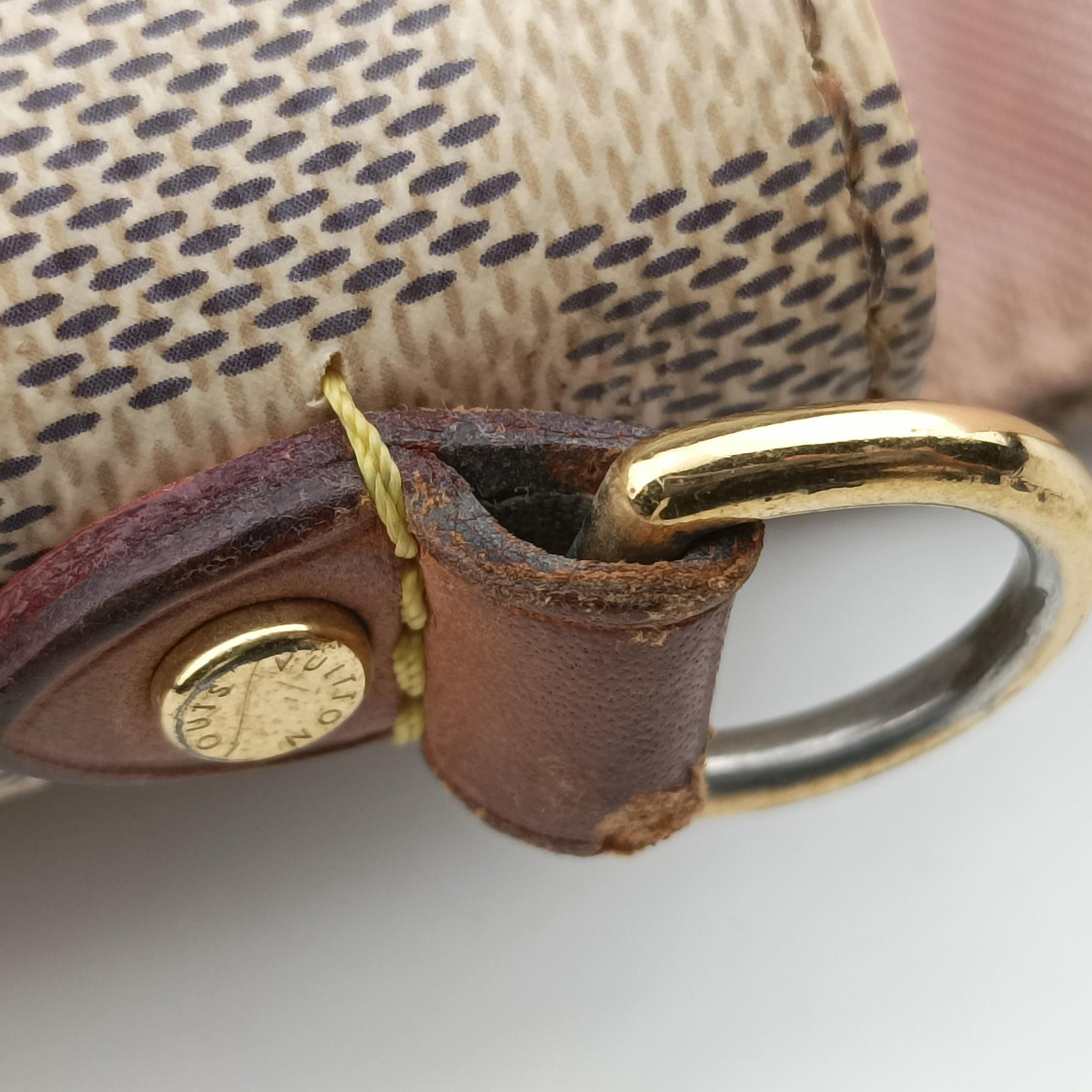 Pre-owned Louis Vuitton CROISETTE Azur Damier Canvas N41581 shoulderbag | stylenewstar