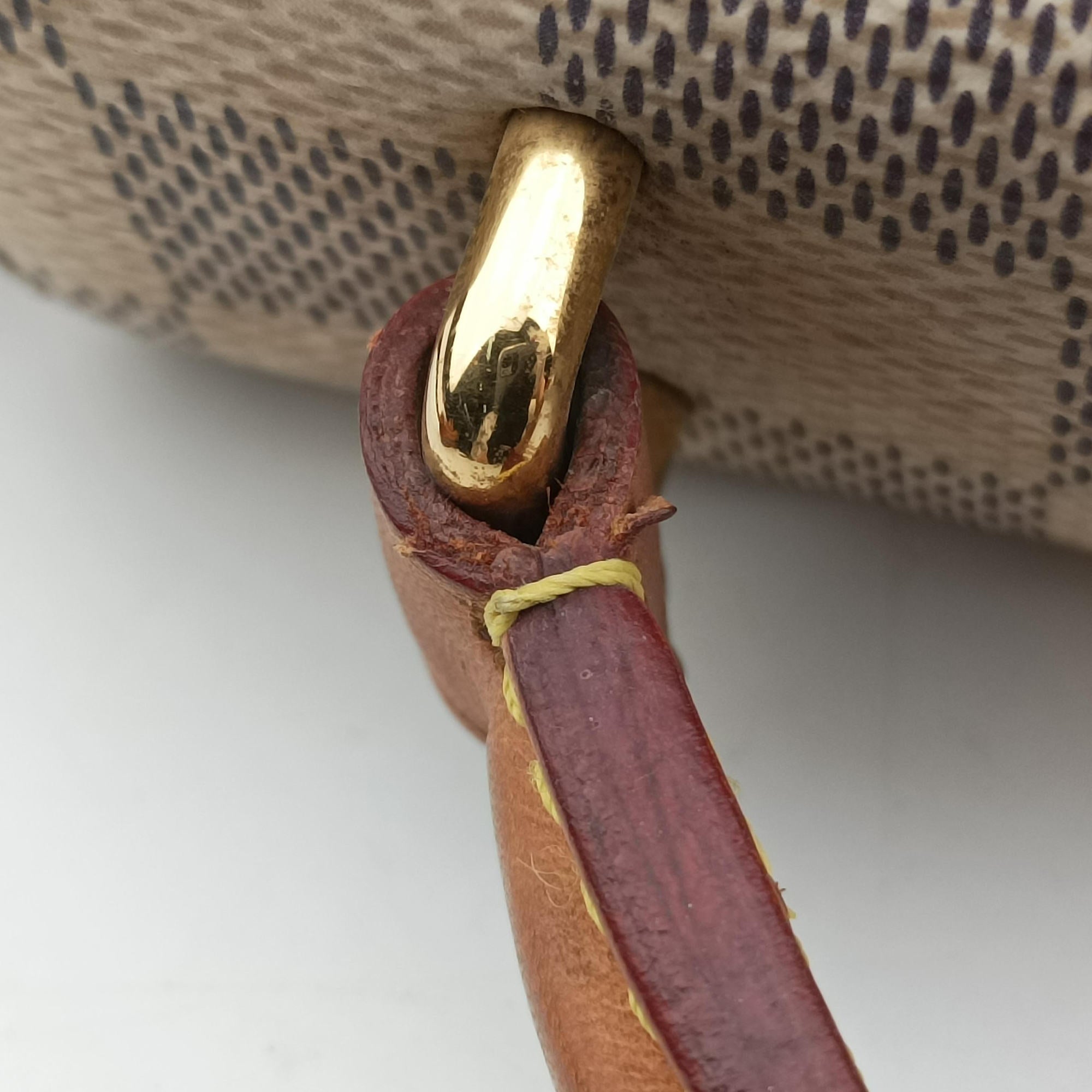 Pre-owned Louis Vuitton CROISETTE Azur Damier Canvas N41581 shoulderbag | stylenewstar