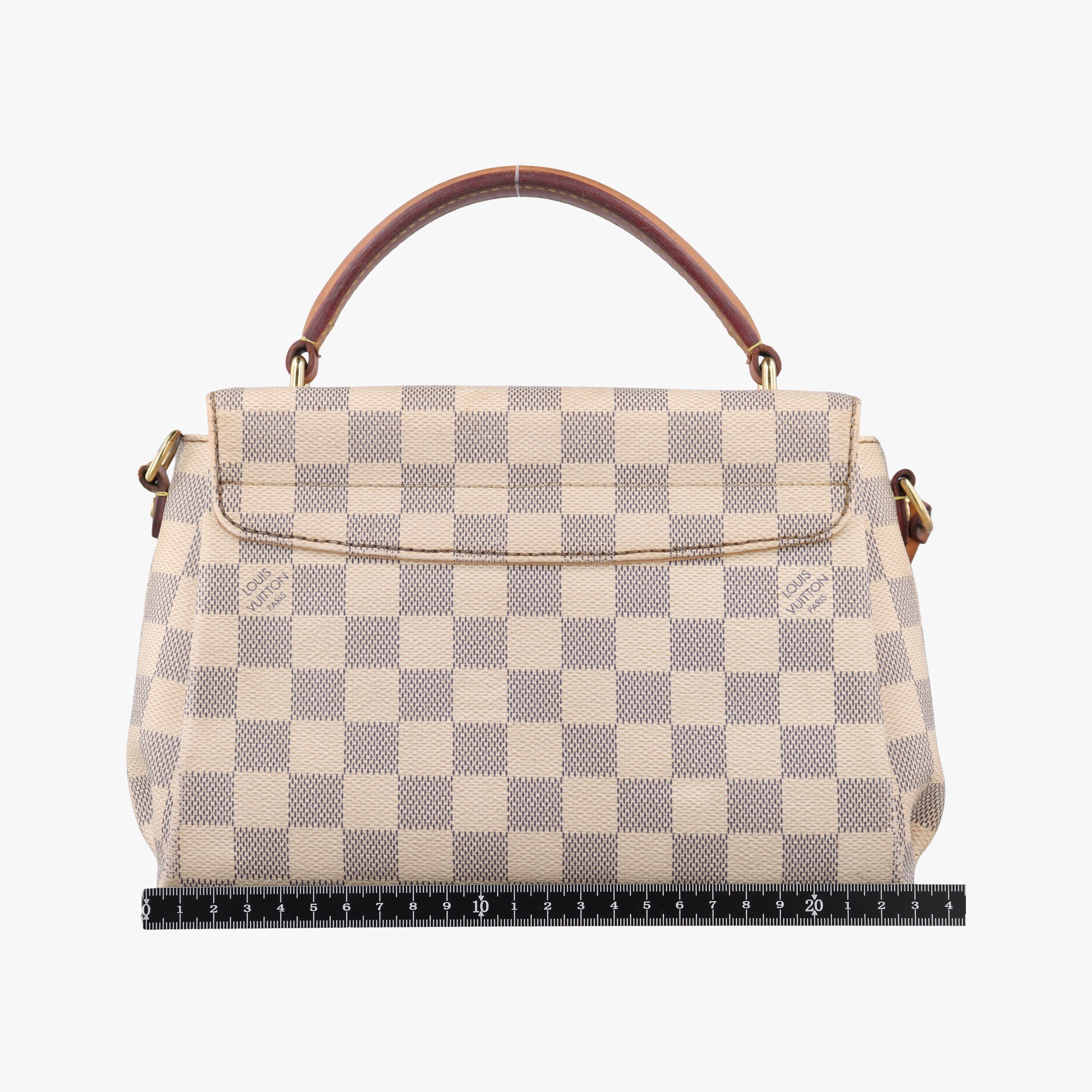 Pre-owned Louis Vuitton CROISETTE Azur Damier Canvas N41581 shoulderbag | stylenewstar
