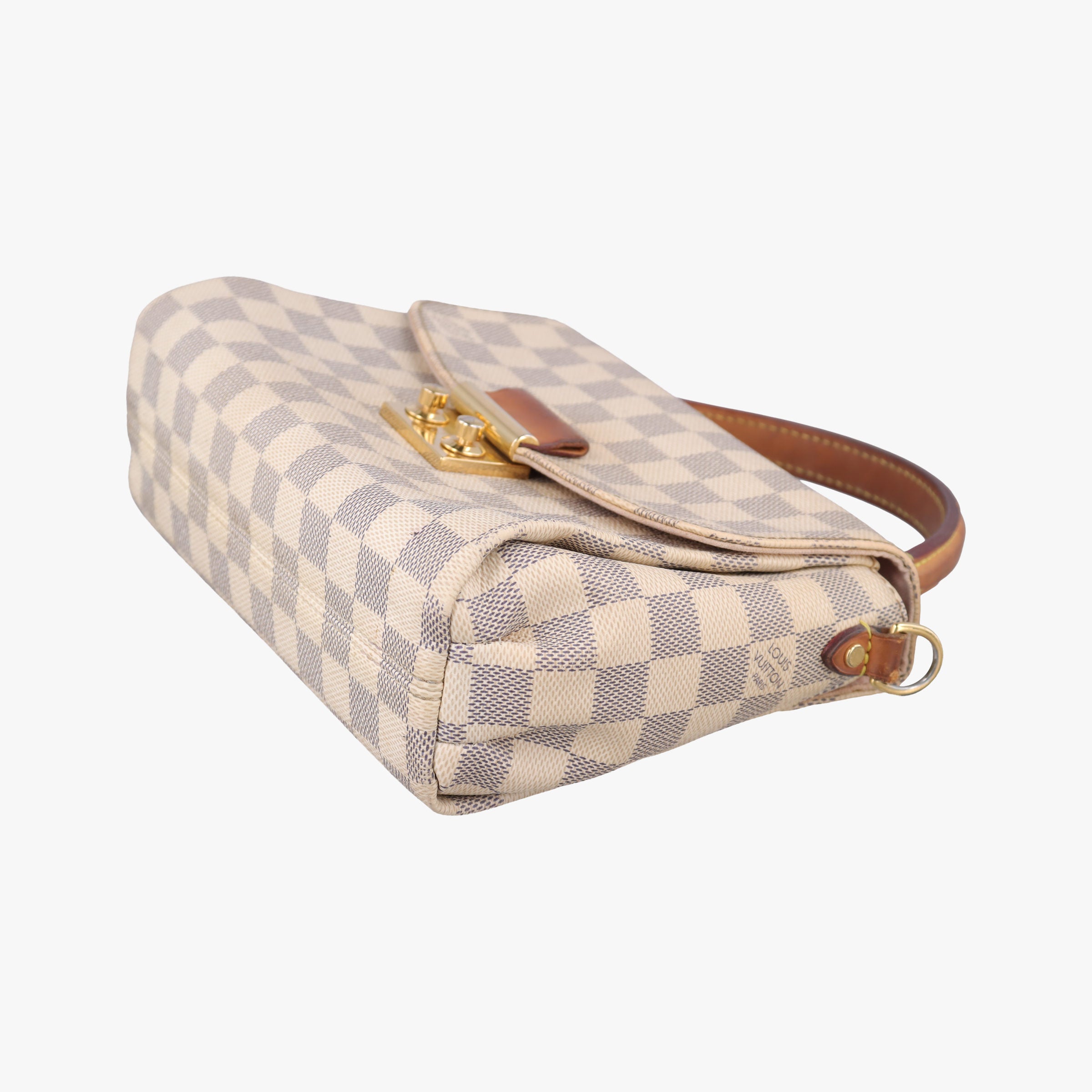 Pre-owned Louis Vuitton CROISETTE Azur Damier Canvas N41581 shoulderbag | stylenewstar