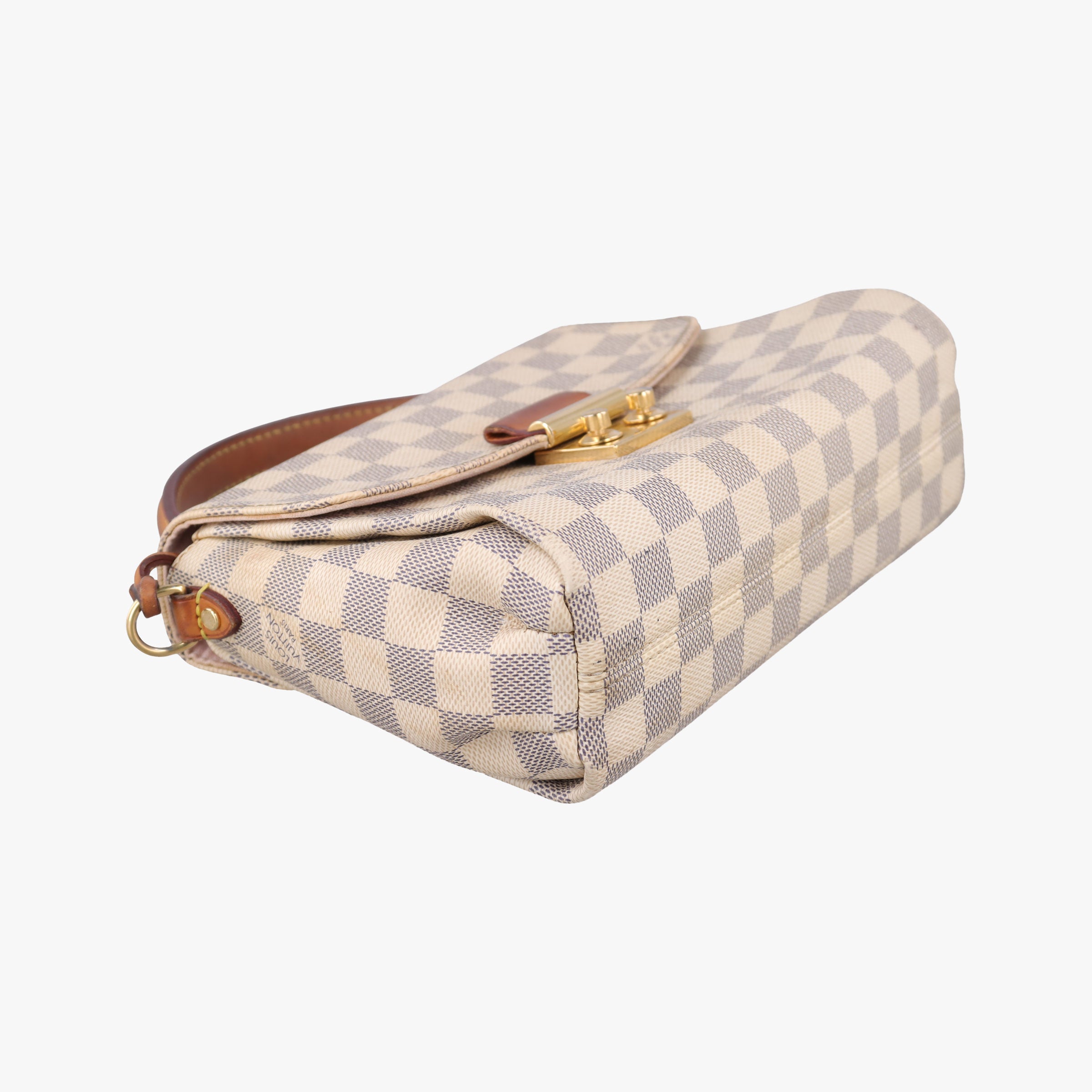 Pre-owned Louis Vuitton CROISETTE Azur Damier Canvas N41581 shoulderbag | stylenewstar