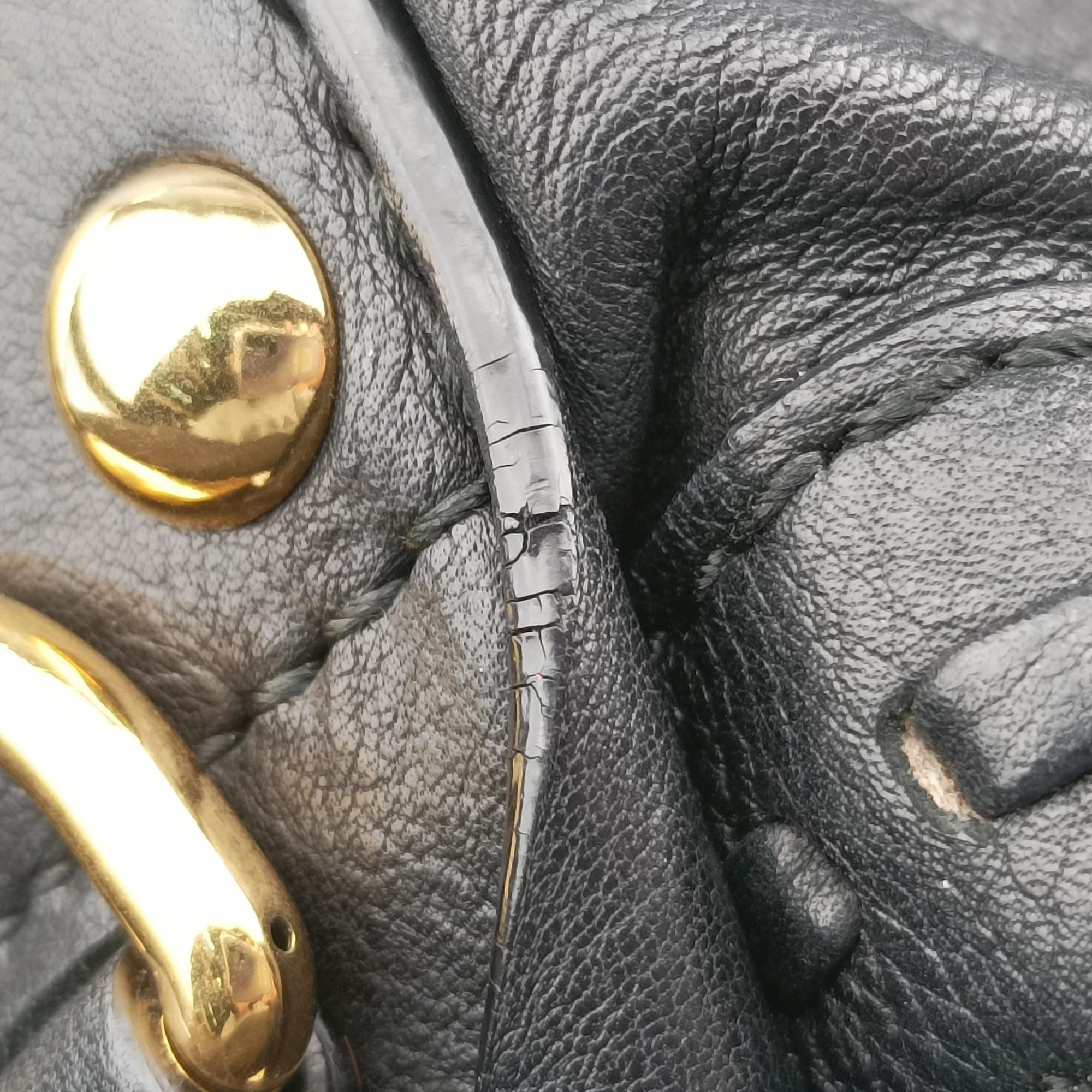 Pre-owned Gucci Sunset hobo Black Leather 269933 shoulderbag | stylenewstar