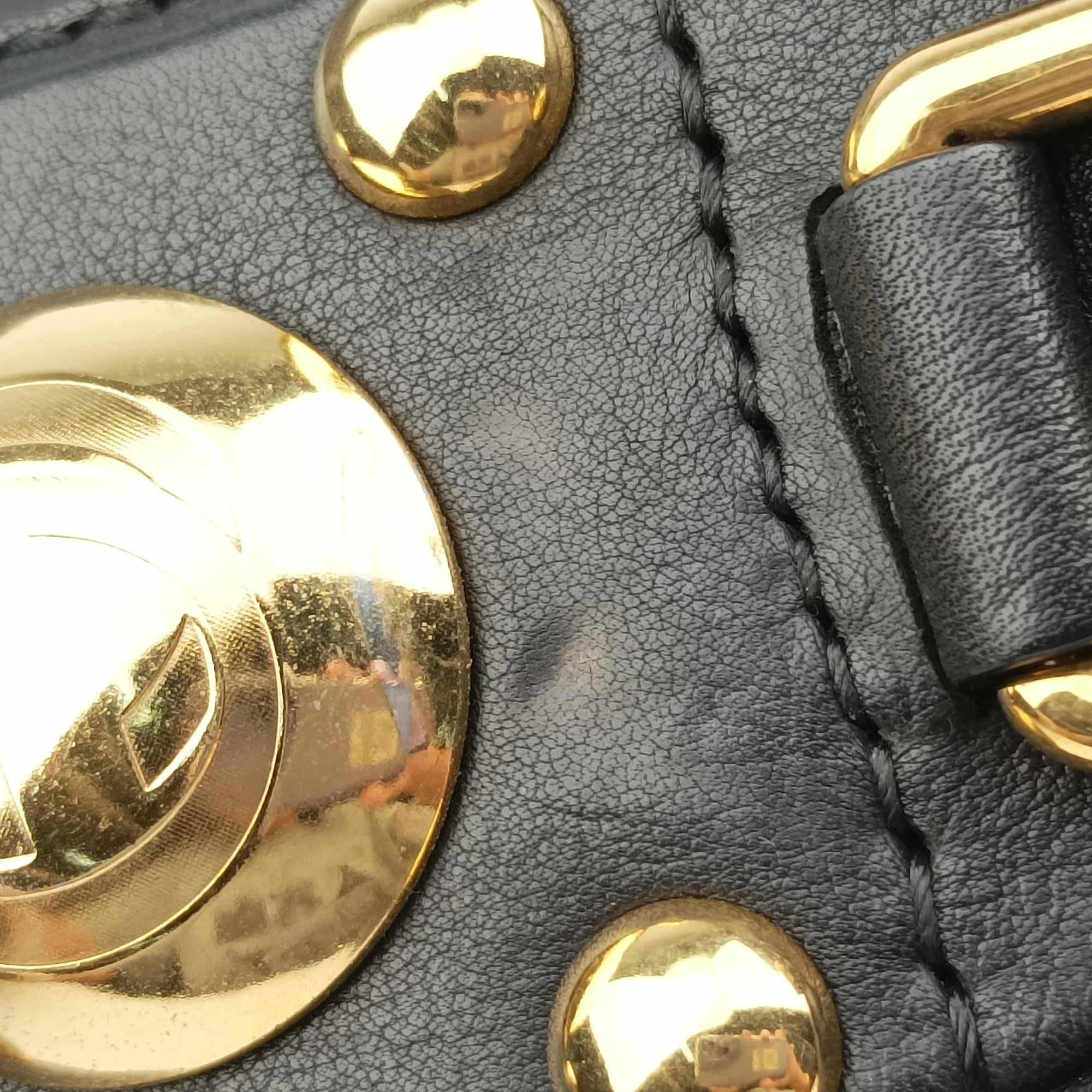 Pre-owned Gucci Sunset hobo Black Leather 269933 shoulderbag | stylenewstar