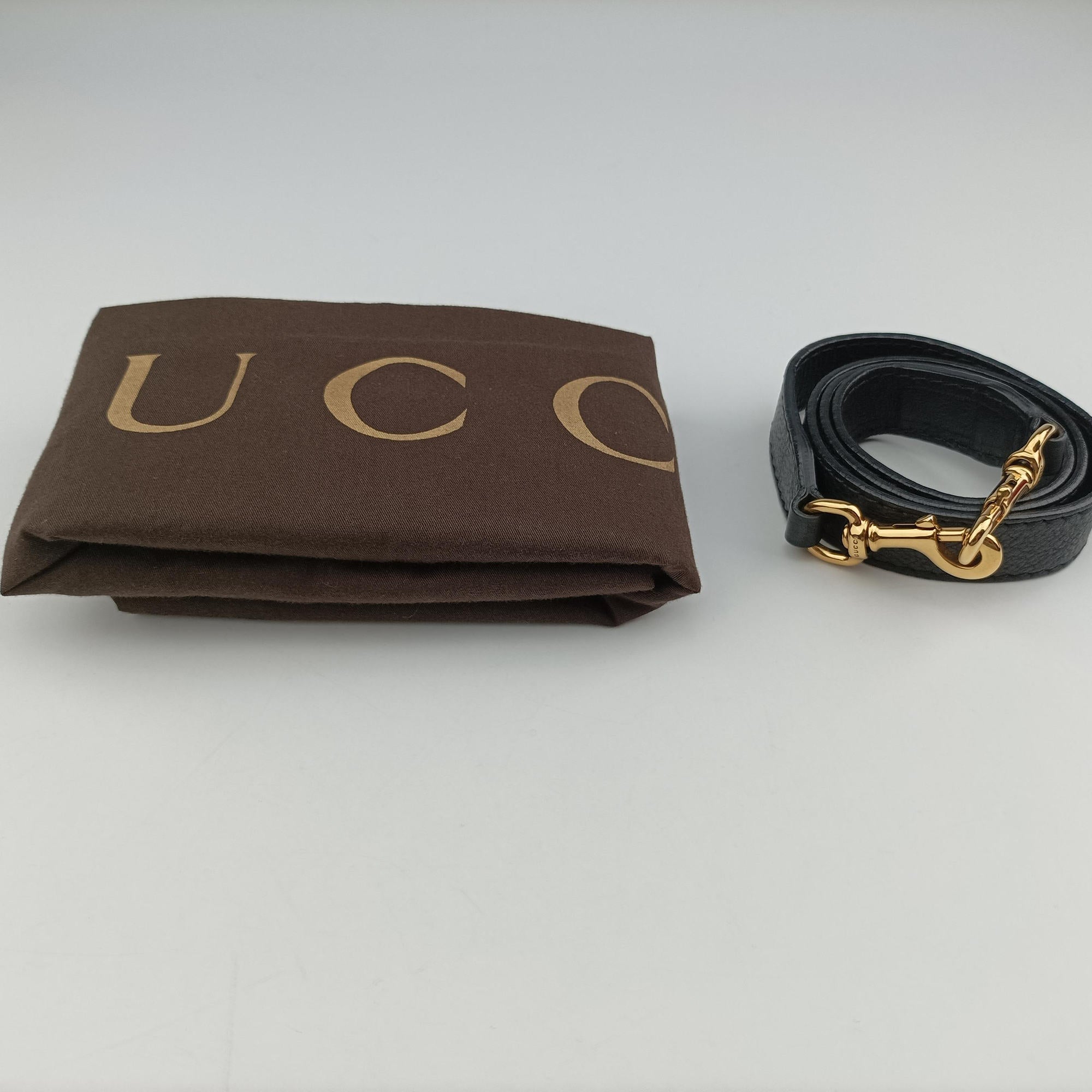 Pre-owned Gucci Sunset hobo Black Leather 269933 shoulderbag | stylenewstar