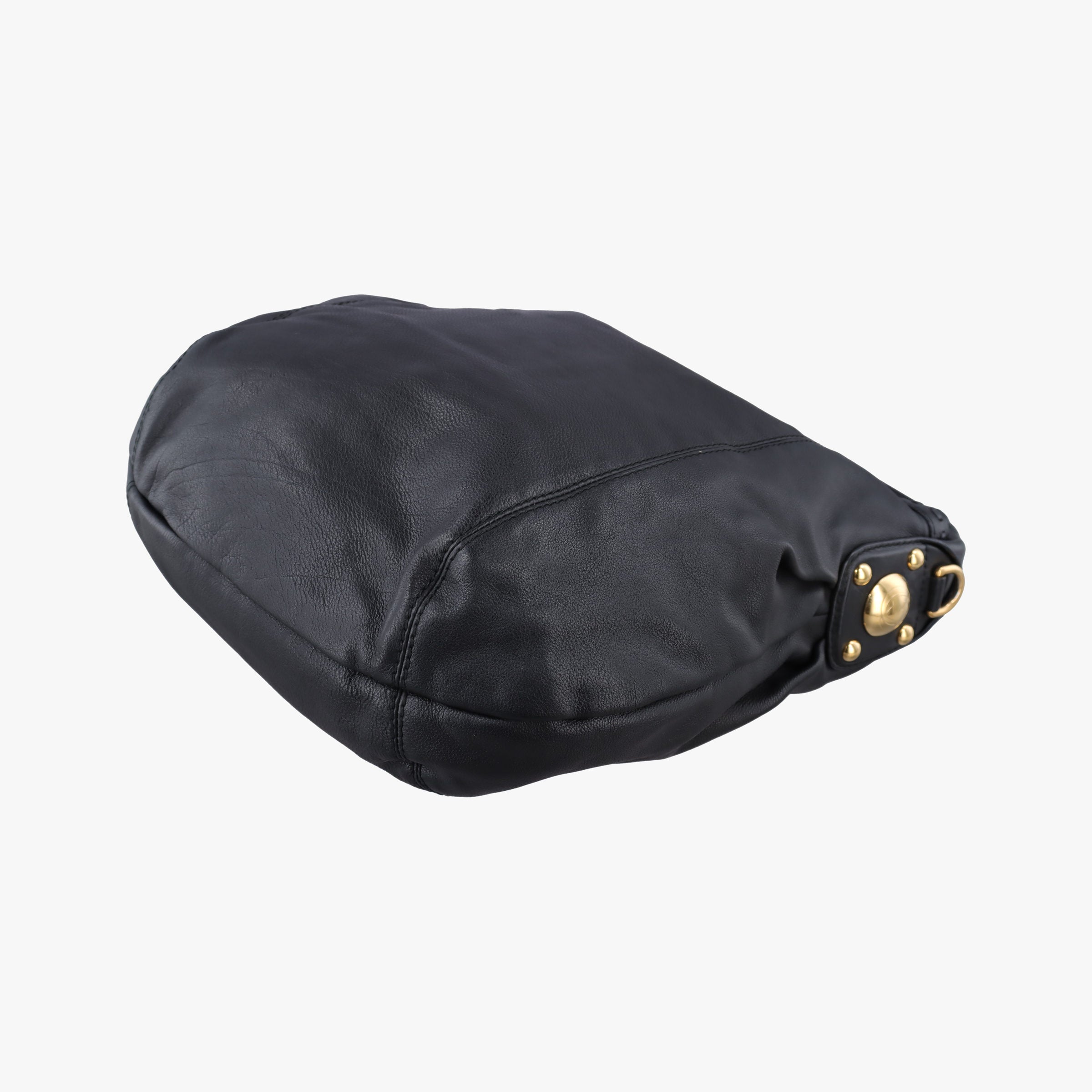 Pre-owned Gucci Sunset hobo Black Leather 269933 shoulderbag | stylenewstar