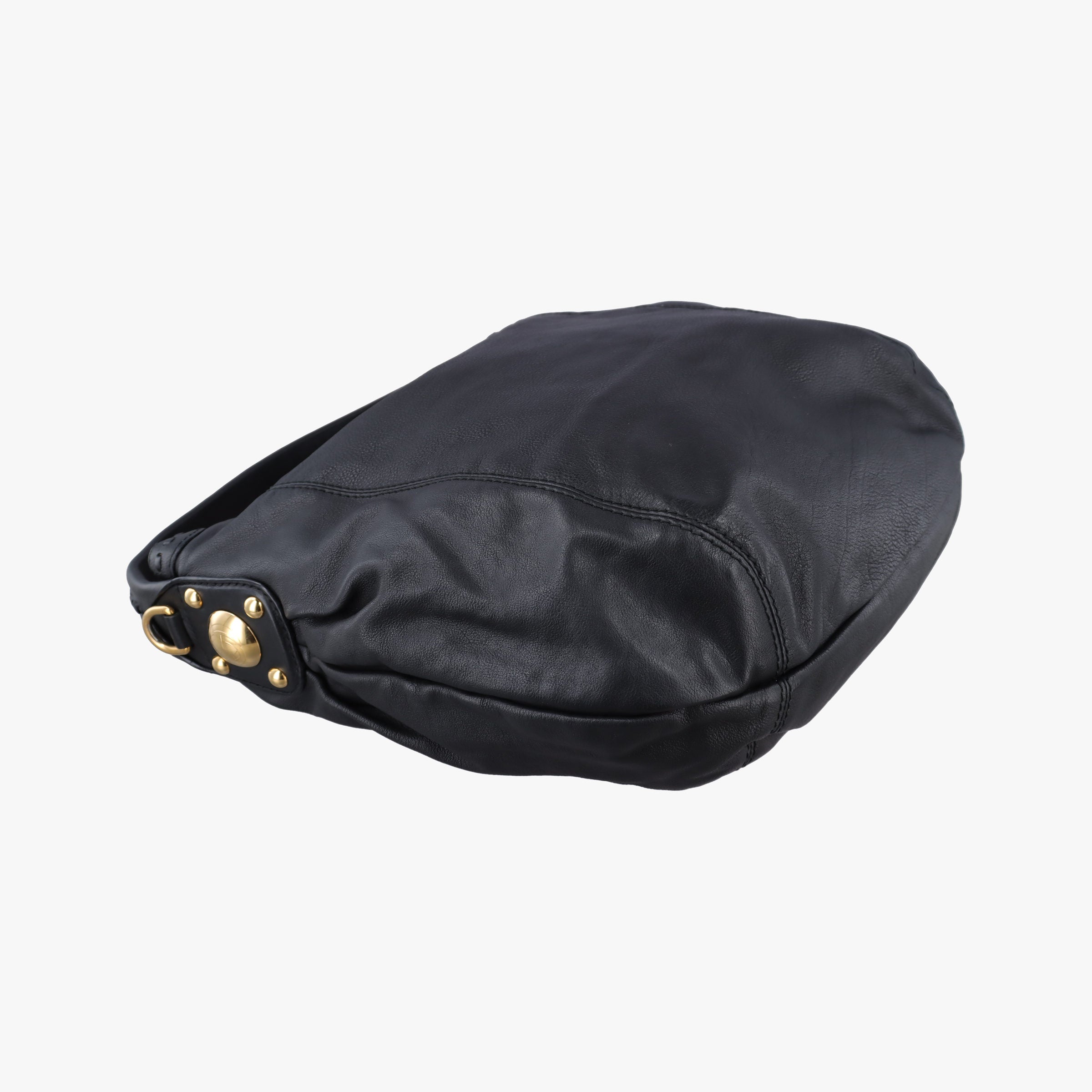 Pre-owned Gucci Sunset hobo Black Leather 269933 shoulderbag | stylenewstar