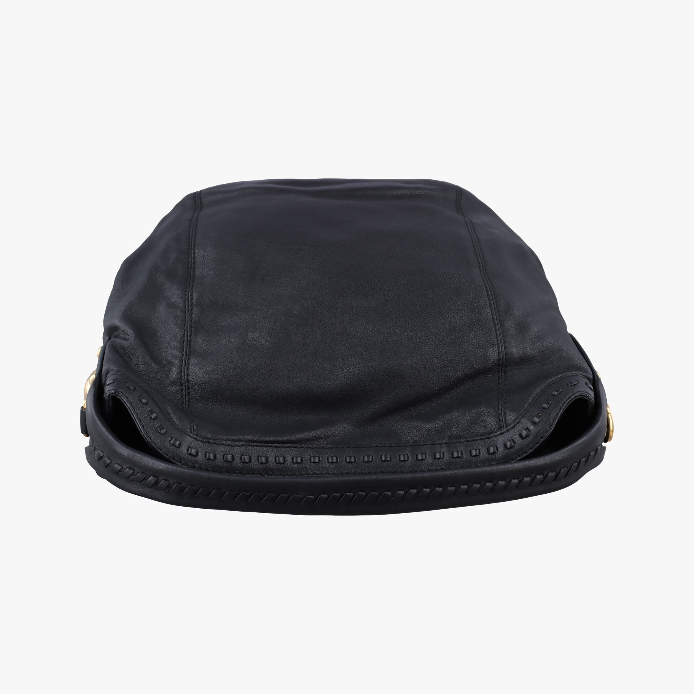 Pre-owned Gucci Sunset hobo Black Leather 269933 shoulderbag | stylenewstar