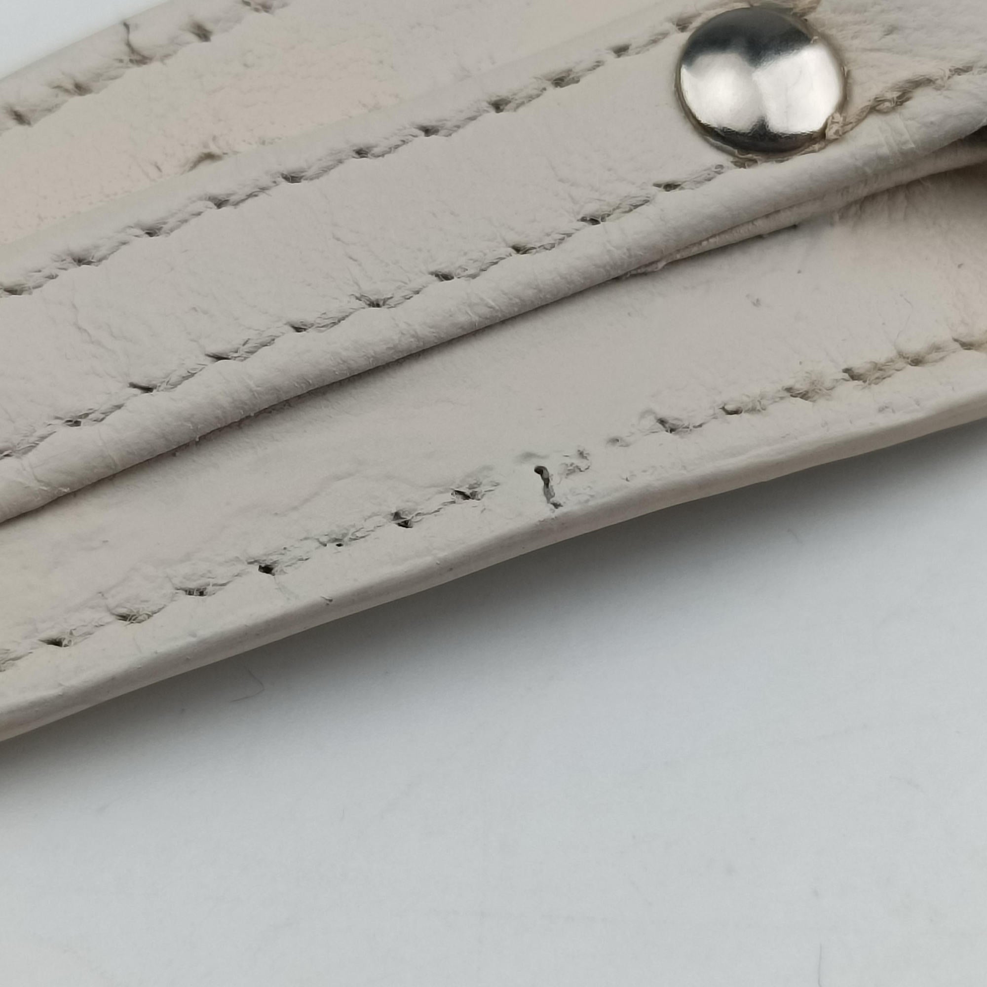 Pre-owned Christian Dior Cannage Dior Soft Shopping White lambskin  handbag | stylenewstar