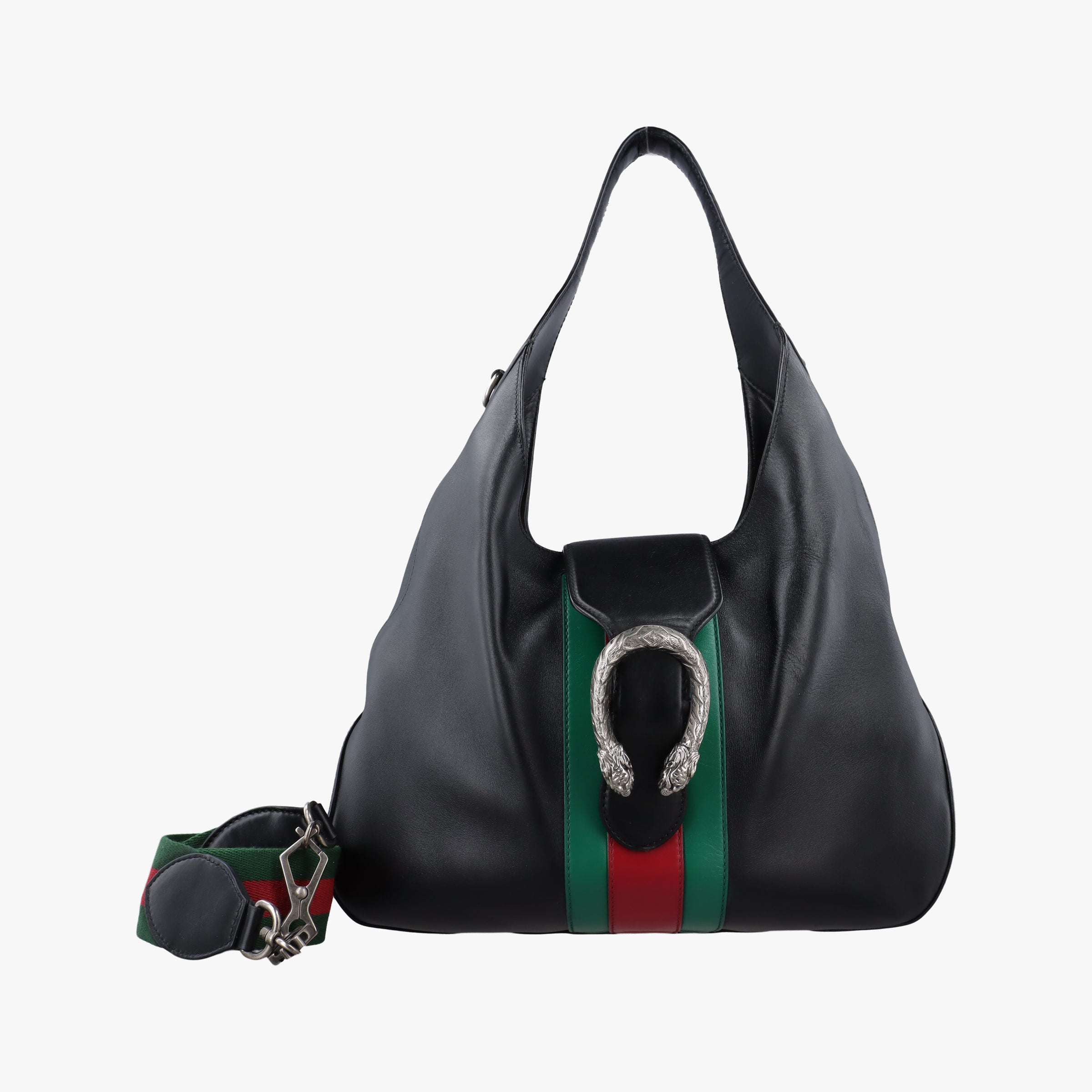 Vintage Gucci Dionysus Hobo Black Leather 446687 shoulderbag | stylenewstar