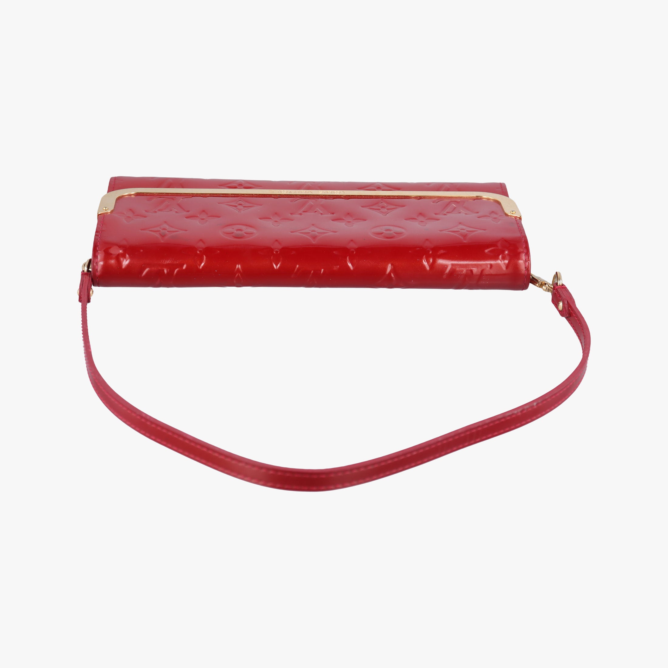 Secondhand Louis Vuitton Rossmore MM Red Vernis M91550 shoulderbag | stylenewstar