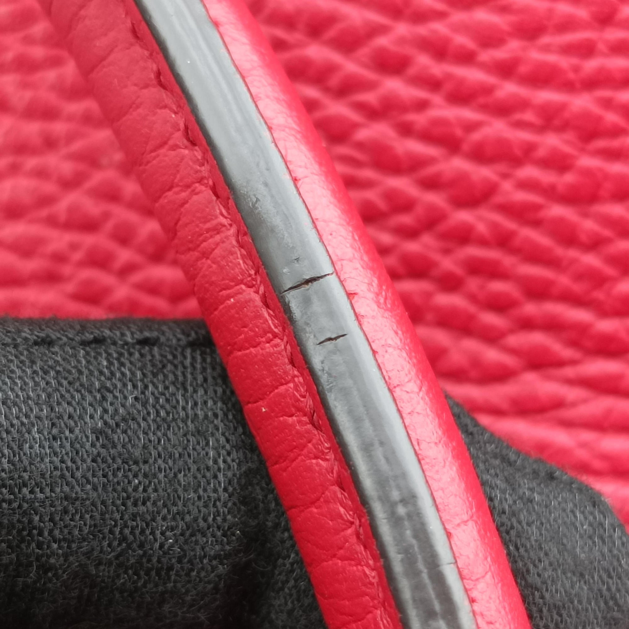 Secondhand Gucci Dome Large GG Charm Red Leather 449660 handbag | stylenewstar