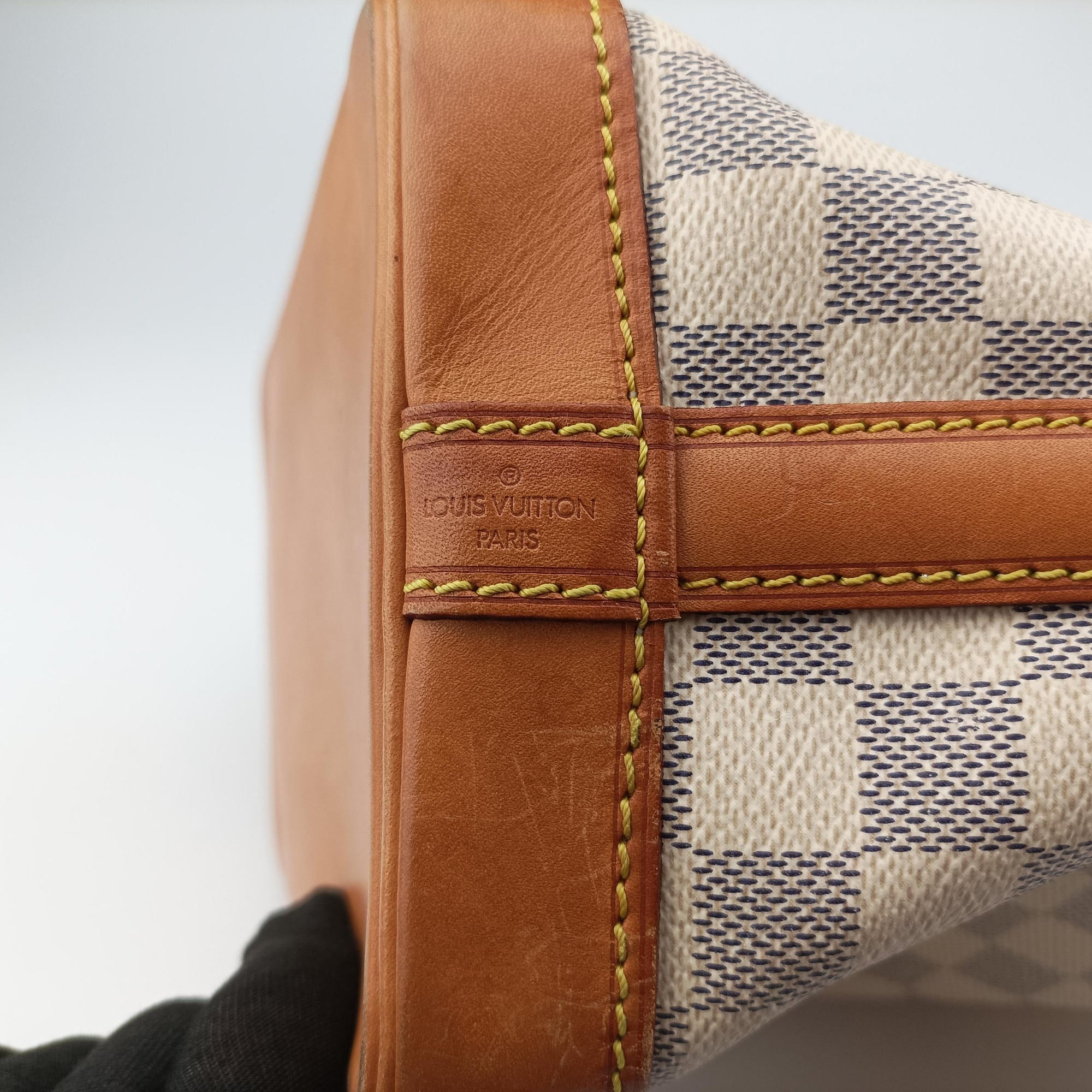 Pre-owned Louis Vuitton Noe BB AZUR Damier Canvas N41220 shoulderbag | stylenewstar