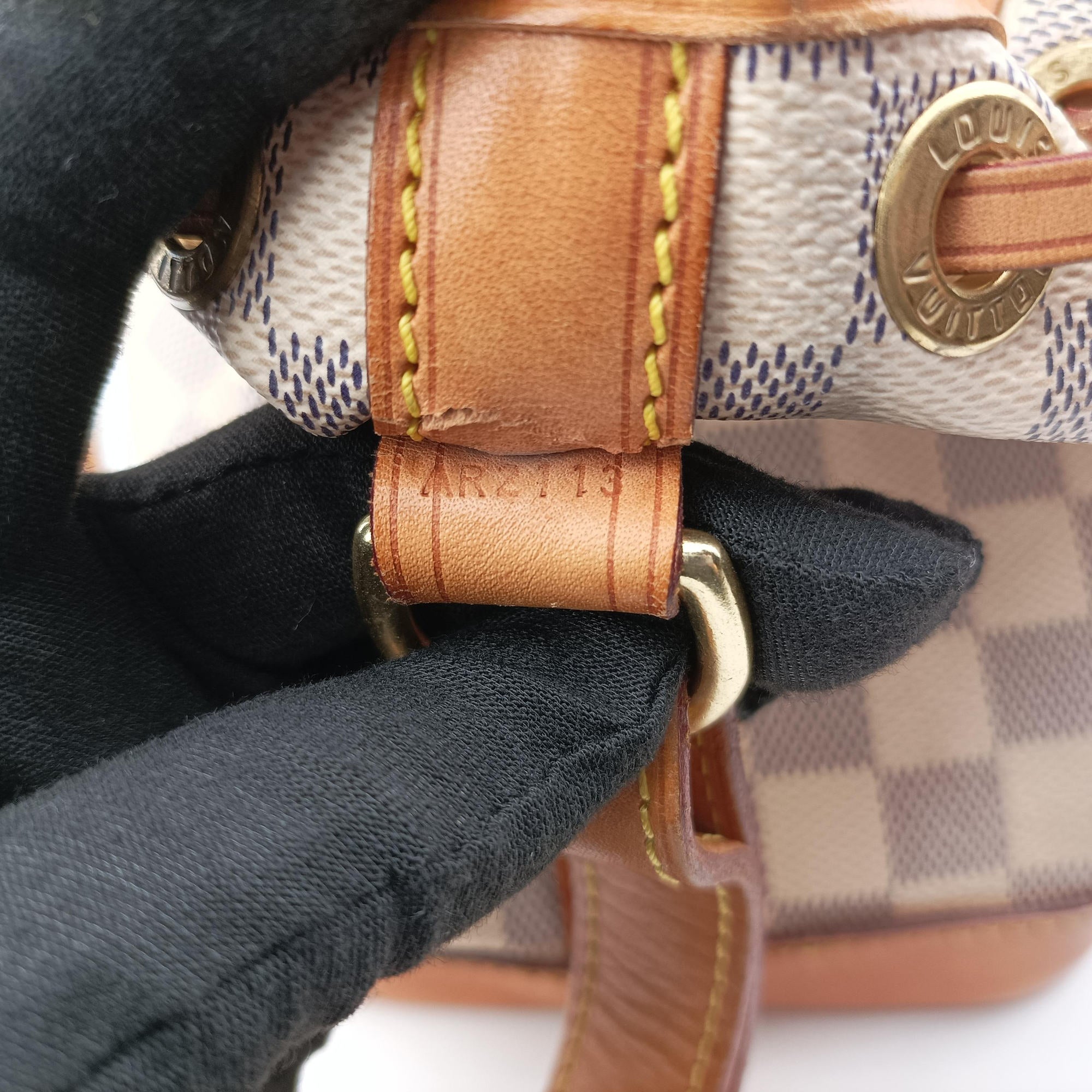 Pre-owned Louis Vuitton Noe BB AZUR Damier Canvas N41220 shoulderbag | stylenewstar