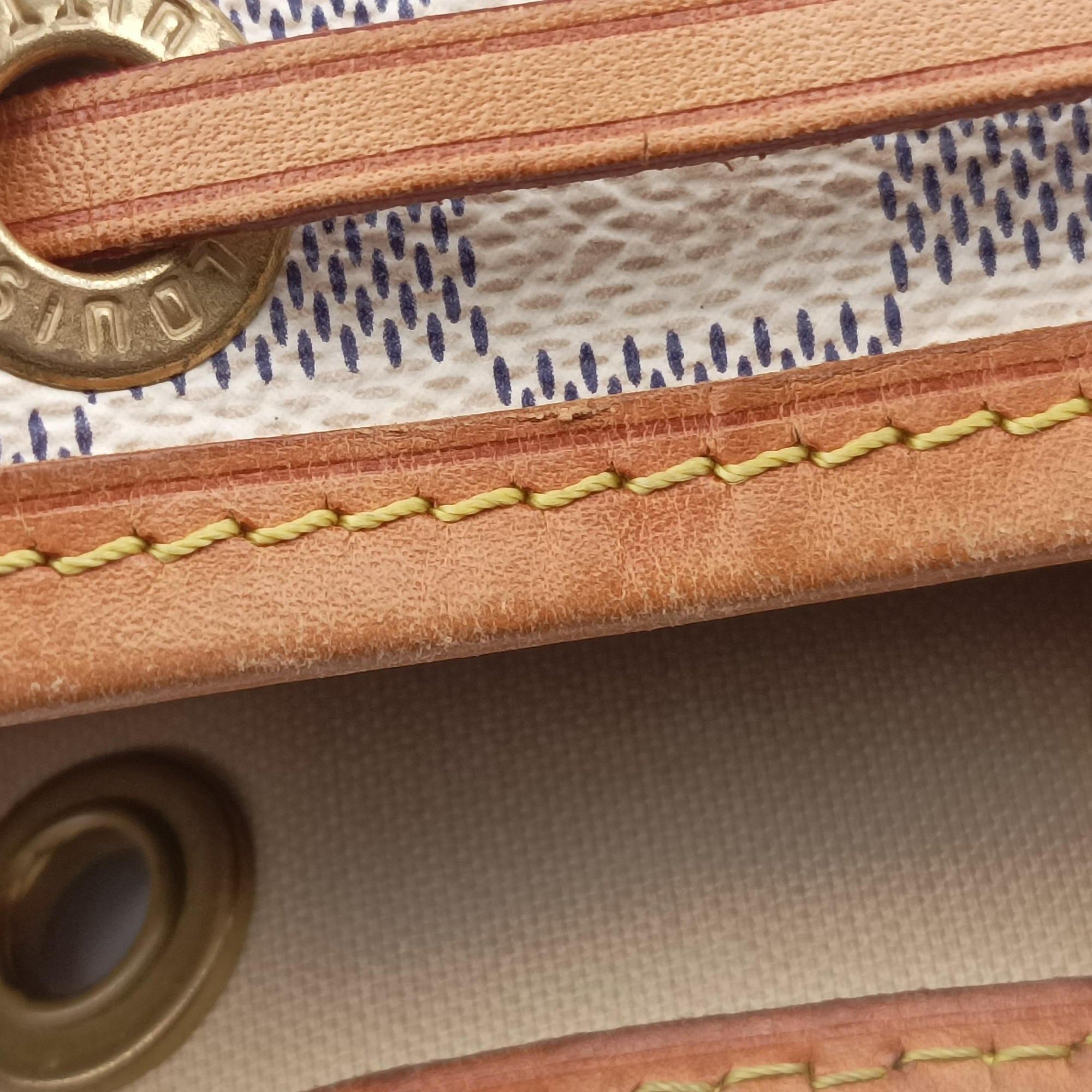 Pre-owned Louis Vuitton Noe BB AZUR Damier Canvas N41220 shoulderbag | stylenewstar