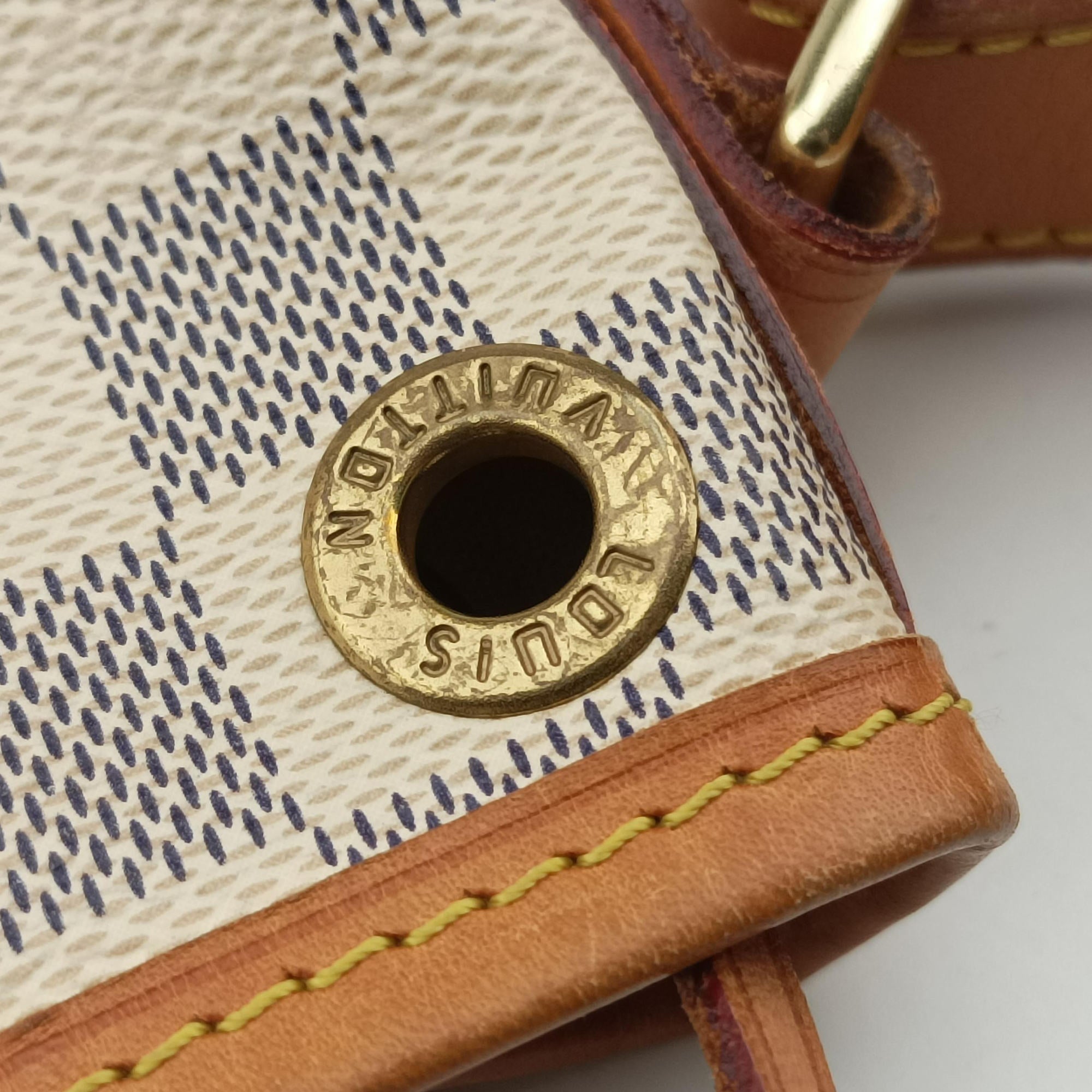 Pre-owned Louis Vuitton Noe BB AZUR Damier Canvas N41220 shoulderbag | stylenewstar