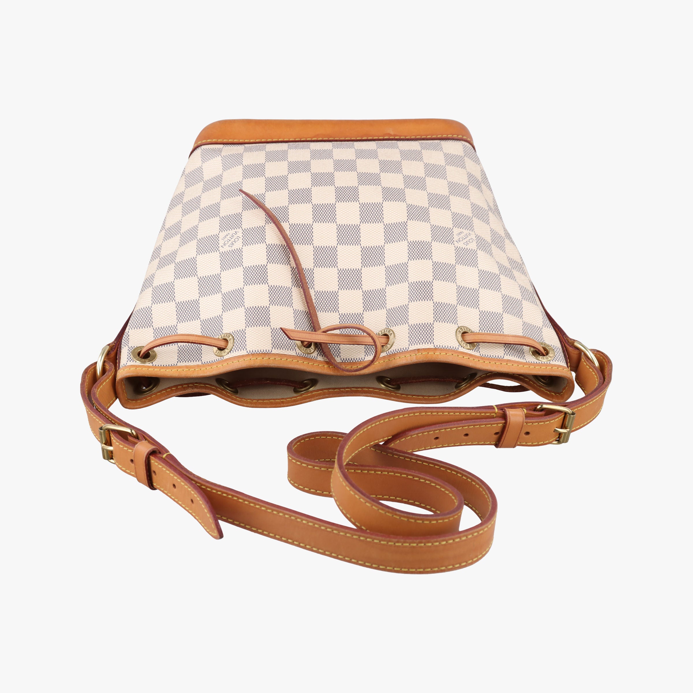 Pre-owned Louis Vuitton Noe BB AZUR Damier Canvas N41220 shoulderbag | stylenewstar