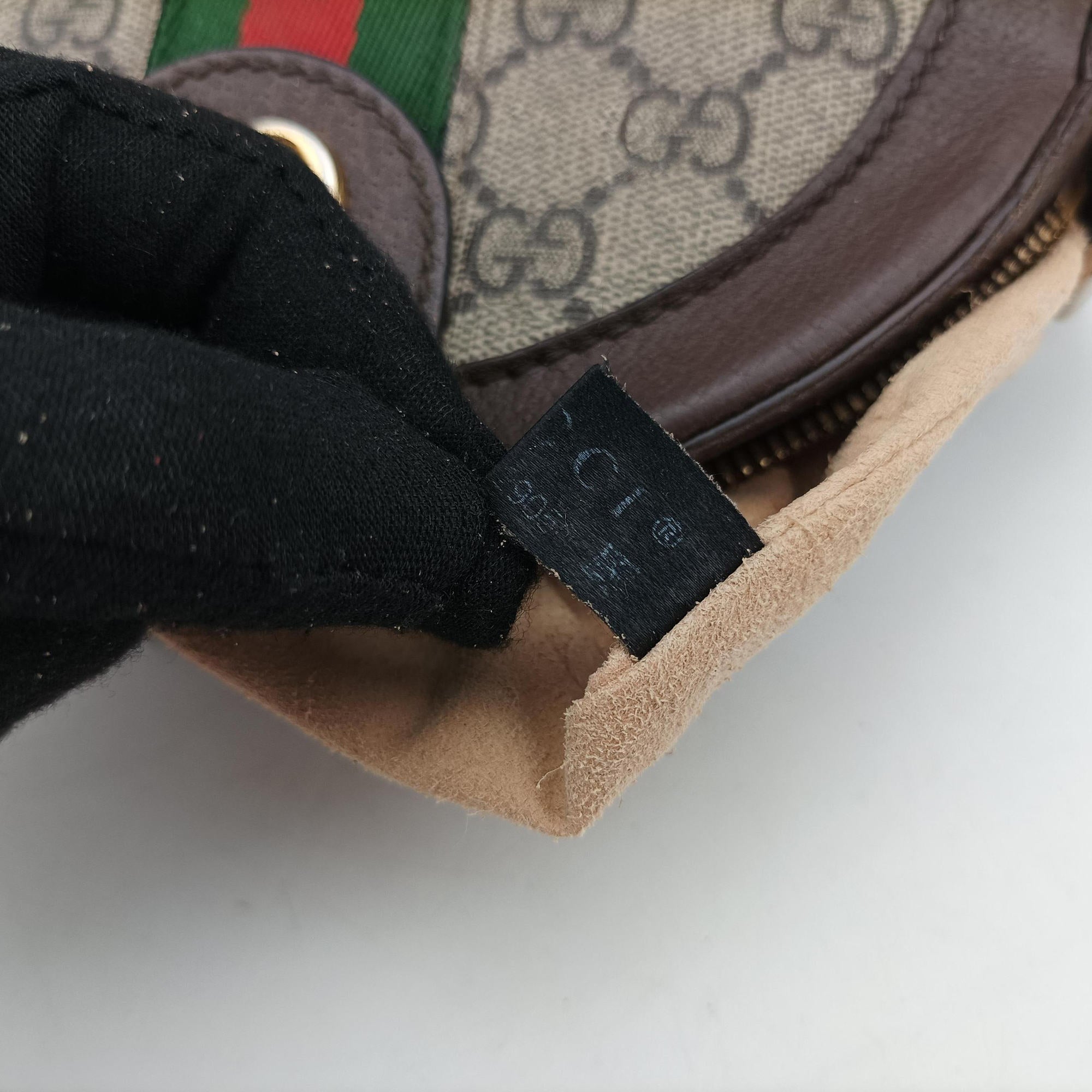 Pre-owned Gucci Ophidia Brown×beige PVC coated canvas×Leather 550618 shoulderbag | stylenewstar