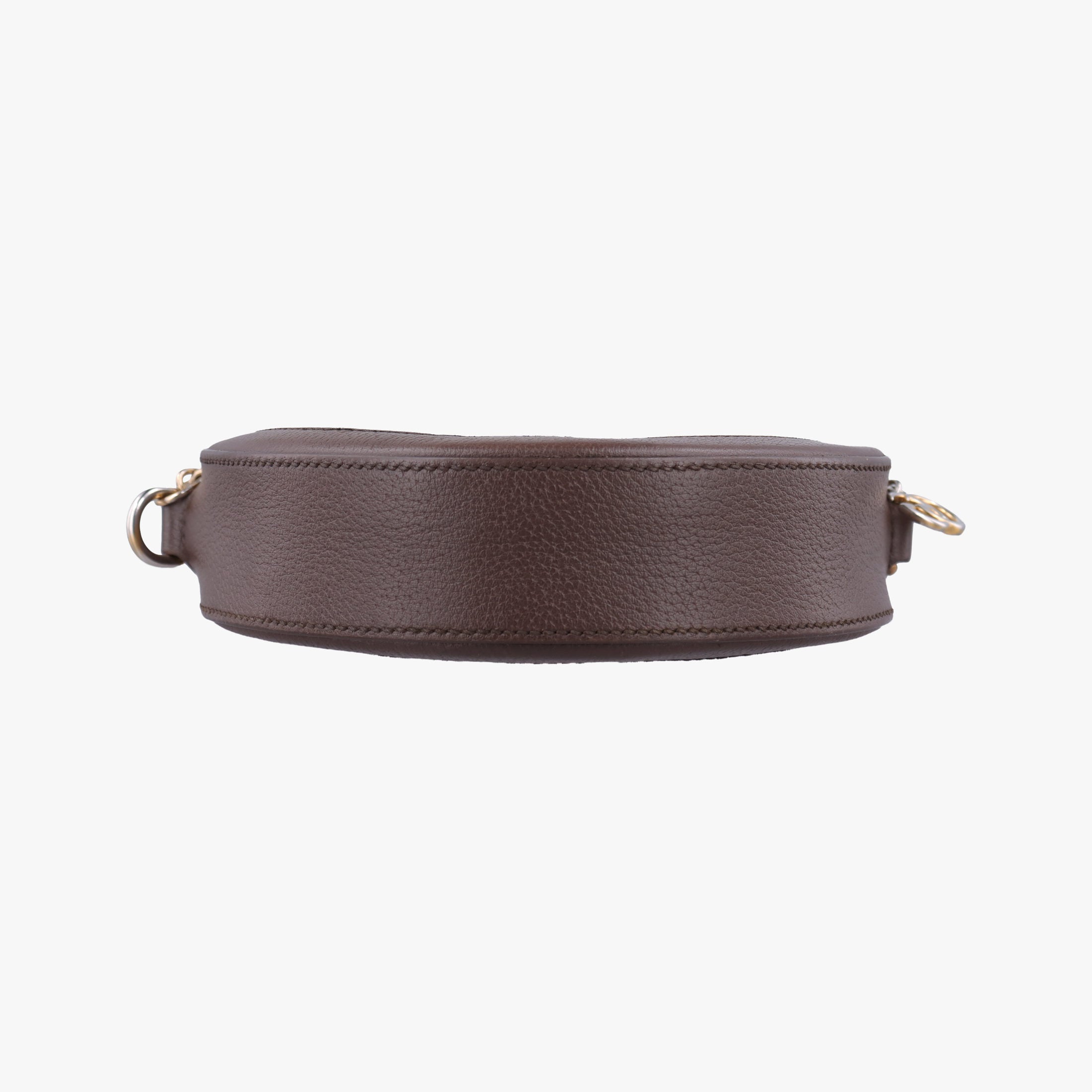 Pre-owned Gucci Ophidia Brown×beige PVC coated canvas×Leather 550618 shoulderbag | stylenewstar