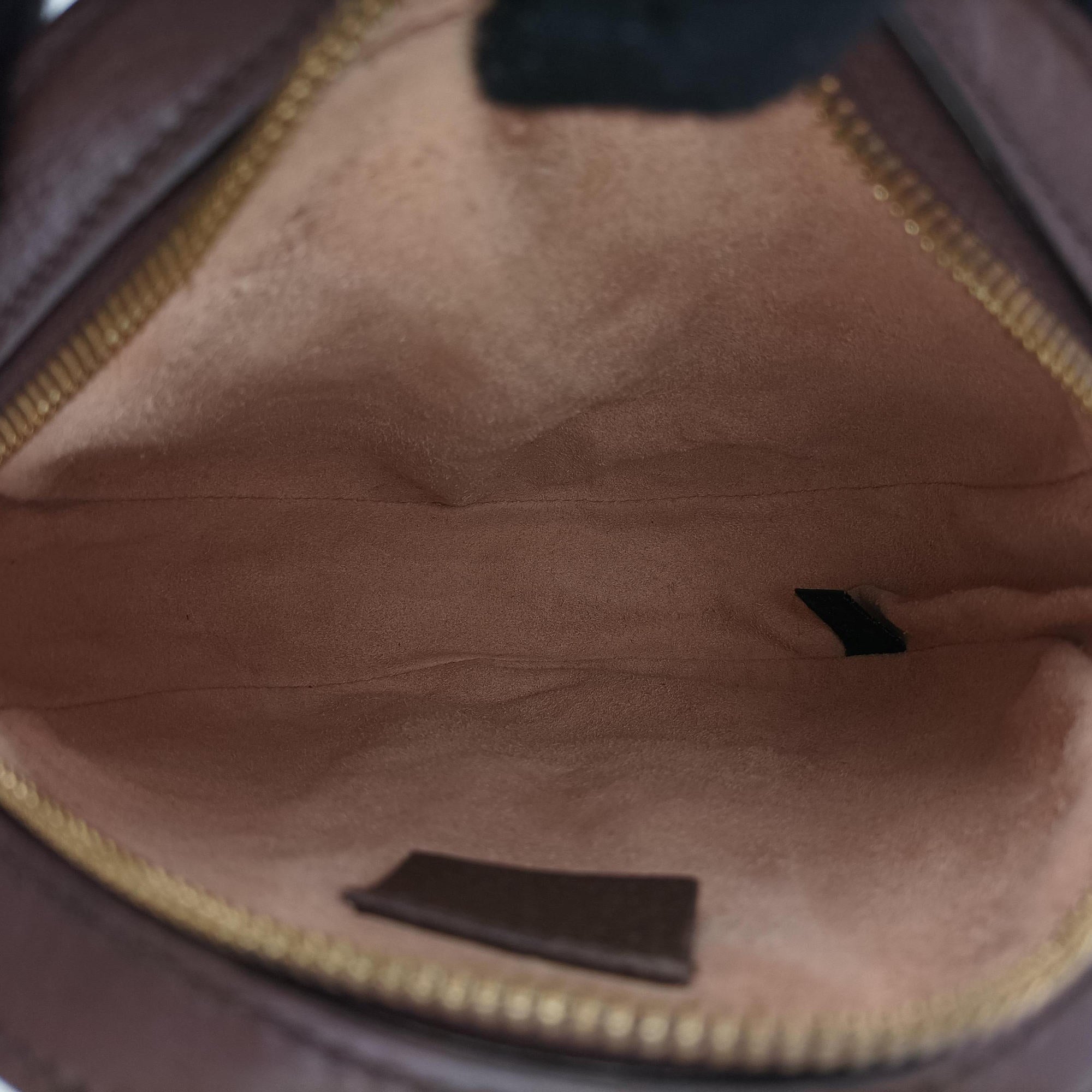 Pre-owned Gucci Ophidia Brown×beige PVC coated canvas×Leather 550618 shoulderbag | stylenewstar