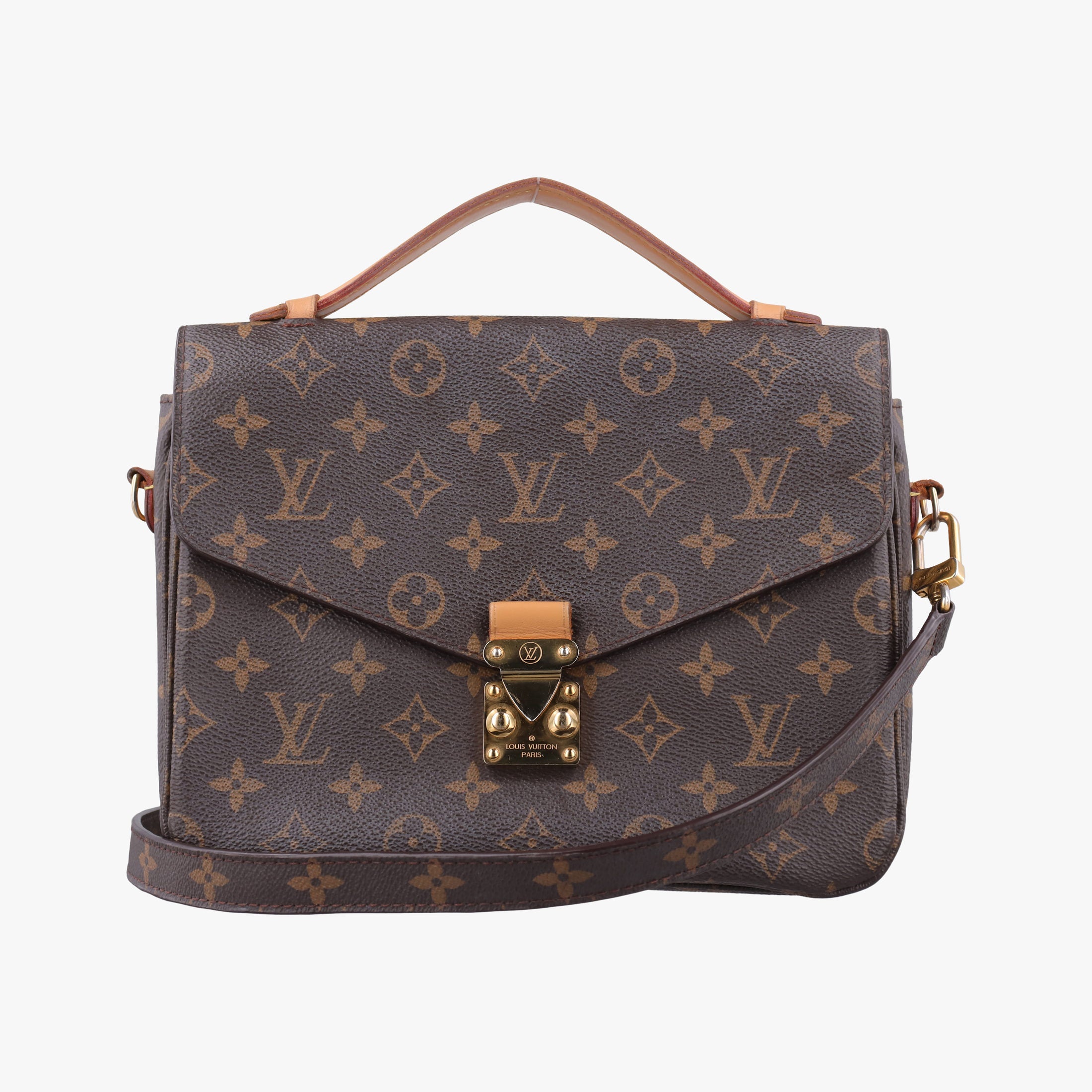 Vintage Louis Vuitton Pochette Metis MM Brown Monogram Canvas M44875 shoulderbag | stylenewstar