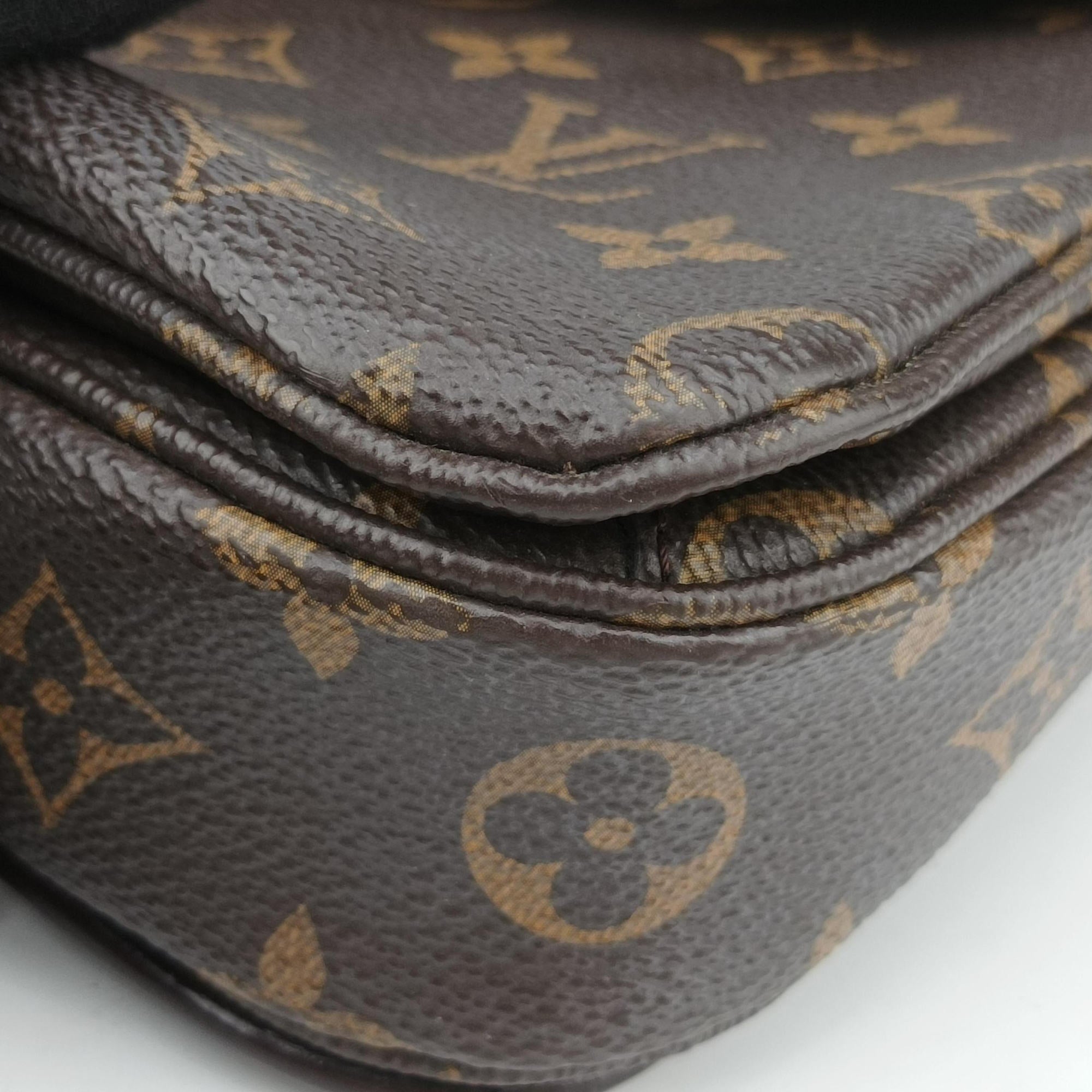 Vintage Louis Vuitton Pochette Metis MM Brown Monogram Canvas M44875 shoulderbag | stylenewstar